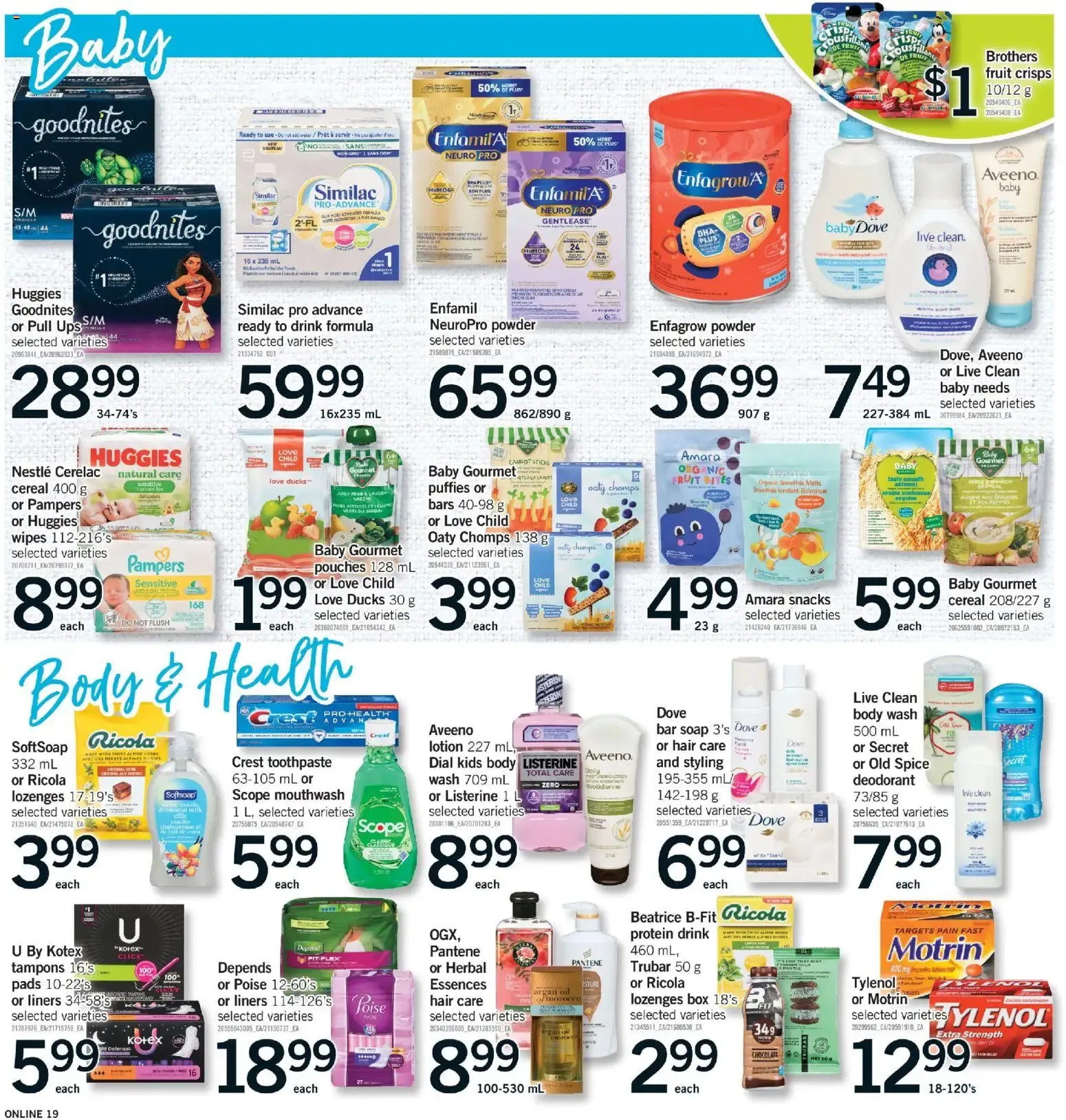 Fortinos weekly flyer / circulaire from August 6 to August 12 2026 - flyer page 18