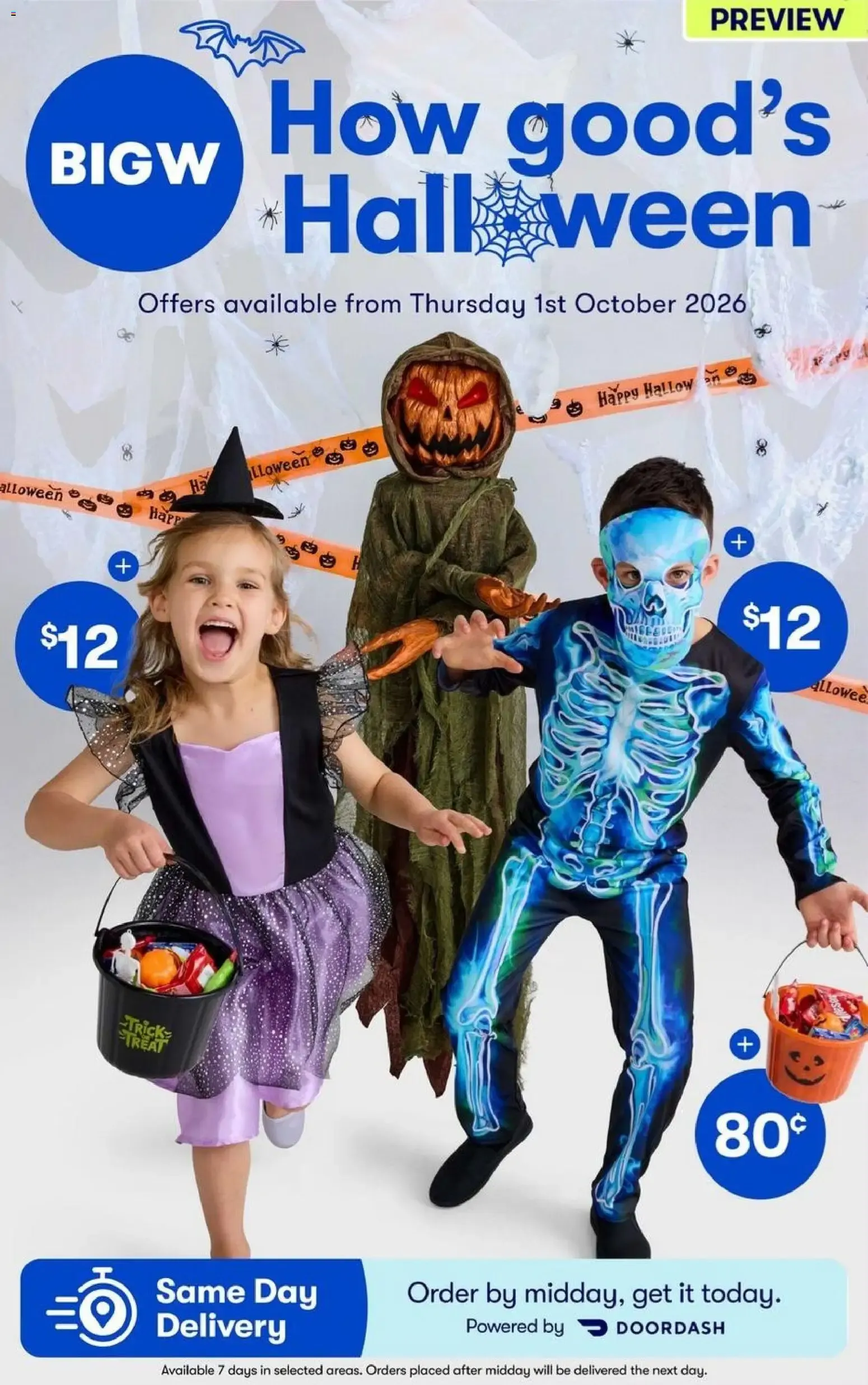 Big W catalogue valid from 01/10/2026 > Online Australia - Catalogue valid from 1 October to 1 November 2026 - page 1