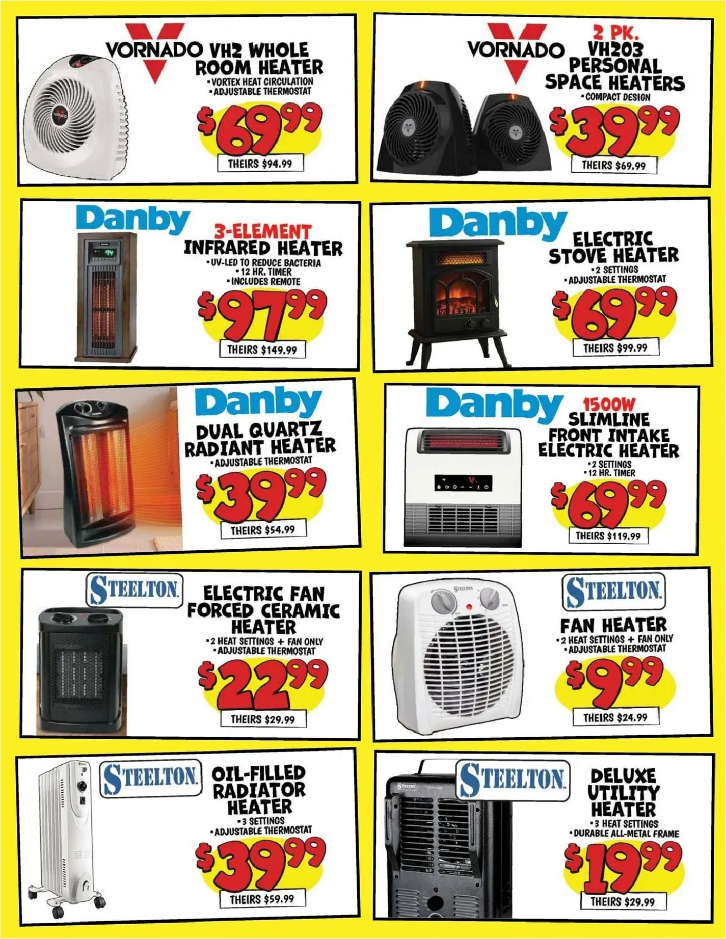 Weekly ad Current Ollie's - Heater Deals leaflet valid from Saturday 10/24/2026 to Saturday 10/31/2026 from October 24 to October 31 2026 - Page 2