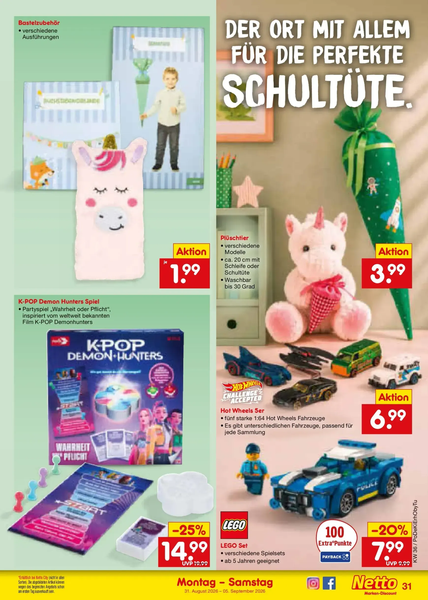 Netto Marken Discount Prospekt – von Montag 31.08.2026 bis Samstag 05.09.2026 von 31. August bis 5. September 2026 - Prospekt seite 42