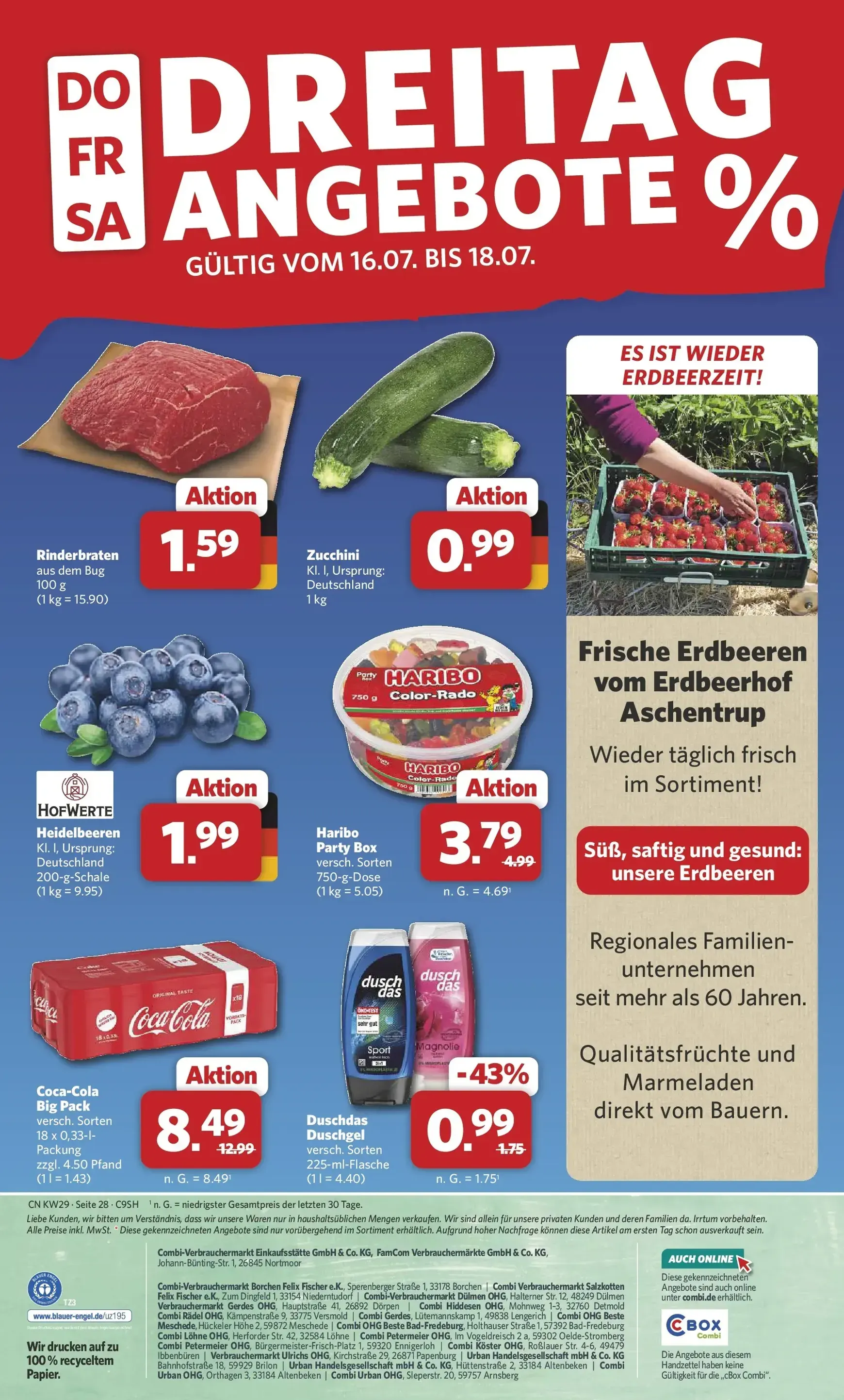 Combi - Isringhausen Prospekt – von Montag 13.07.2026 bis Samstag 18.07.2026 von 13. Juli bis 18. Juli 2026 - Prospekt seite 30