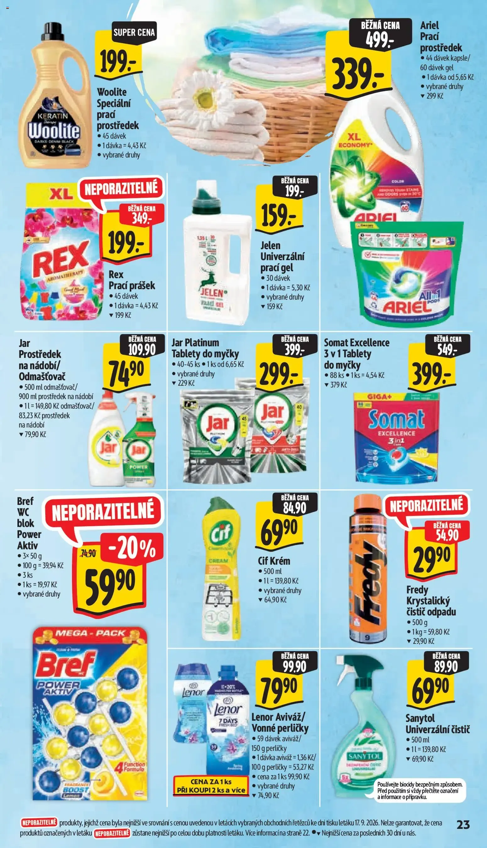 Albert leták - Supermarket - Frenštát pod Radhoštěm od 23.09.2026 - Akční leták - 23. září 29. září 2026 - Page 35