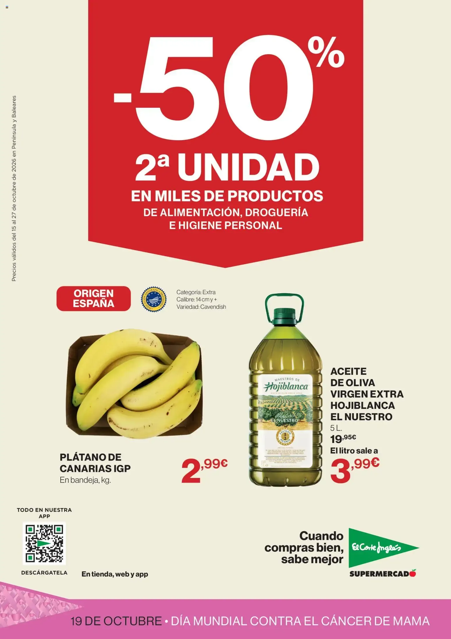 Catálogo de El Corte Inglés ofertas 15/10/2026 │Catálogo 15 de octubre al 27 de octubre 2026 - Página 1