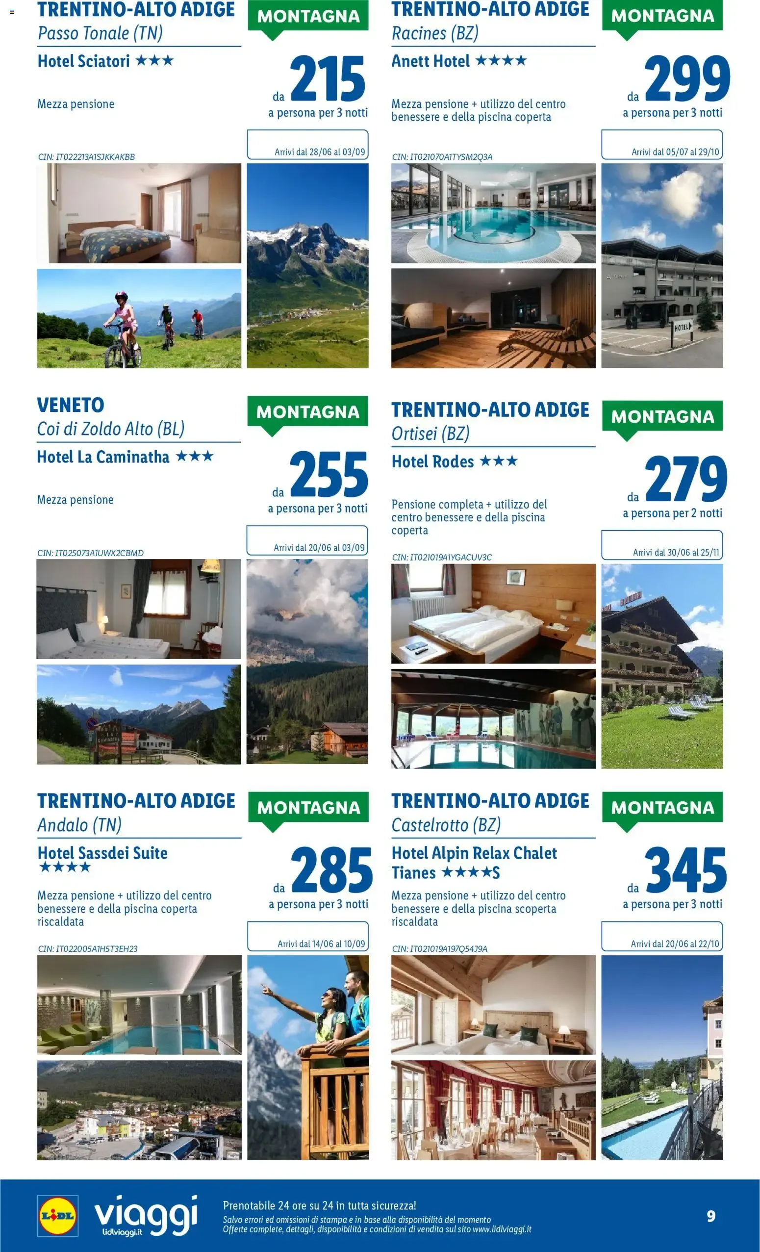 Lidl Viaggi - Sardegna da 1 giugno a 30 giugno di 2026 - Pagina del volantino 9