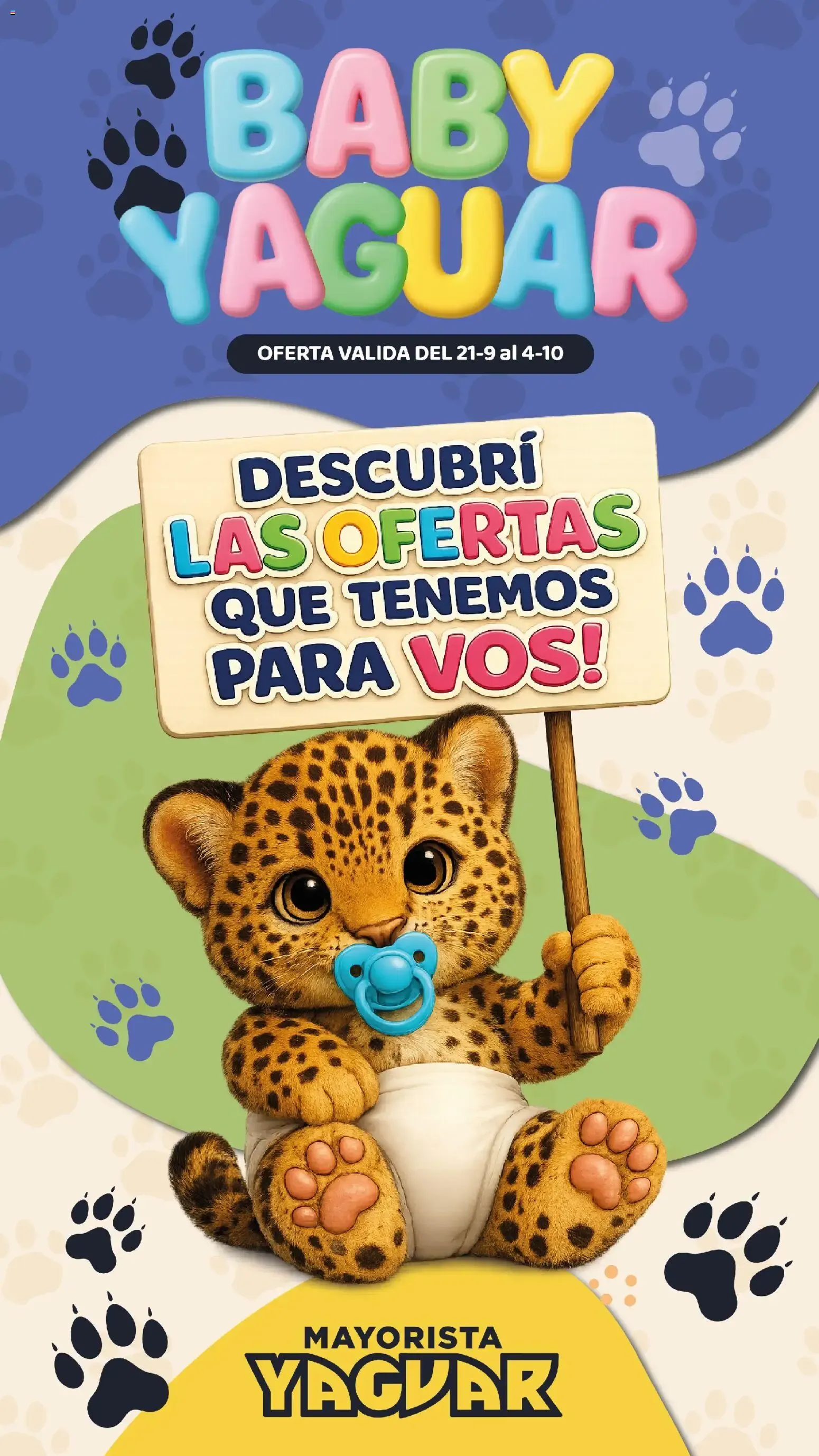 Ofertas de Yaguar - Todo Para Tu Bebe del 21/09/2026 - 04/10/2026 21 de septiembre al 4 de octubre 2026 - Página 1 del catálogo