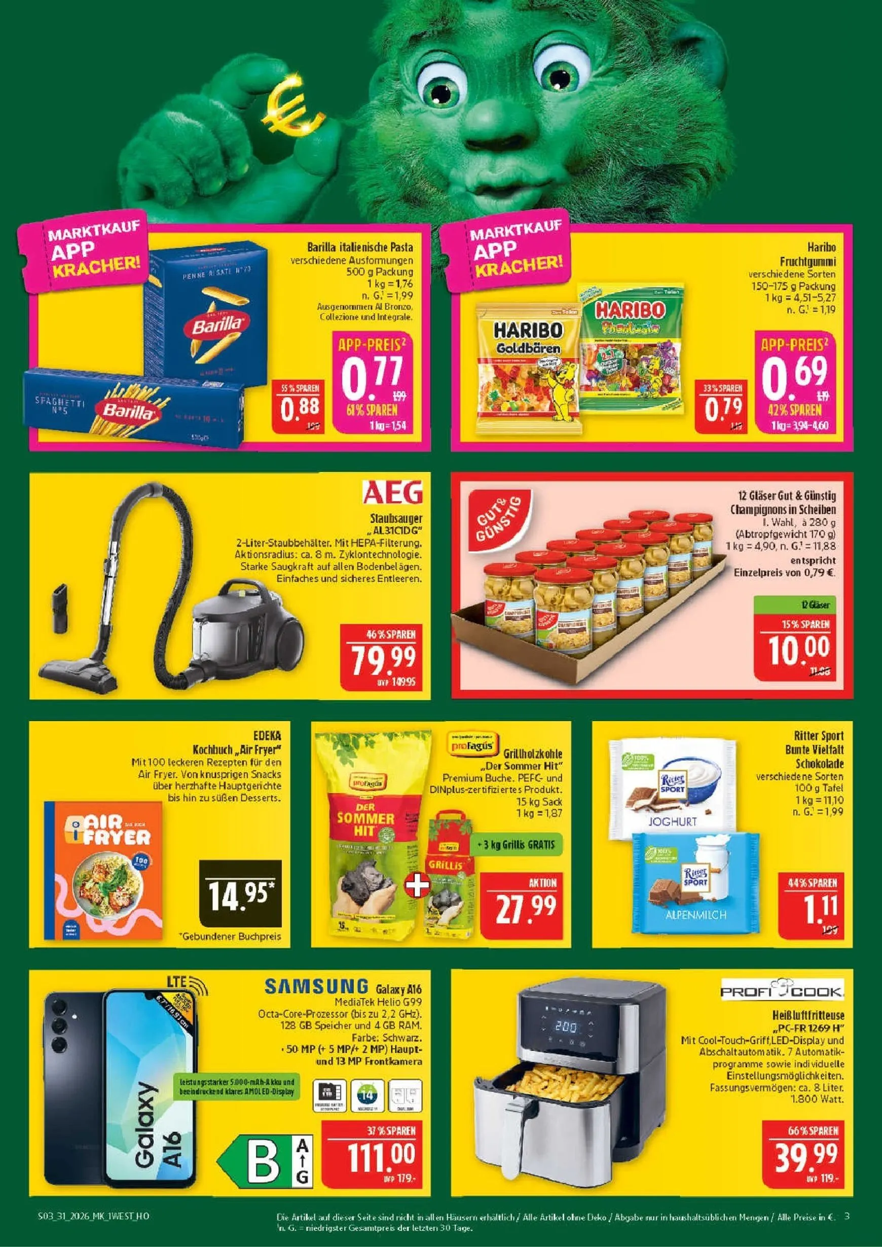 Marktkauf Prospekt nächste Woche – von Montag 27.07.2026 bis Samstag 01.08.2026 von 27. Juli bis 1. August 2026 - Prospekt seite 3