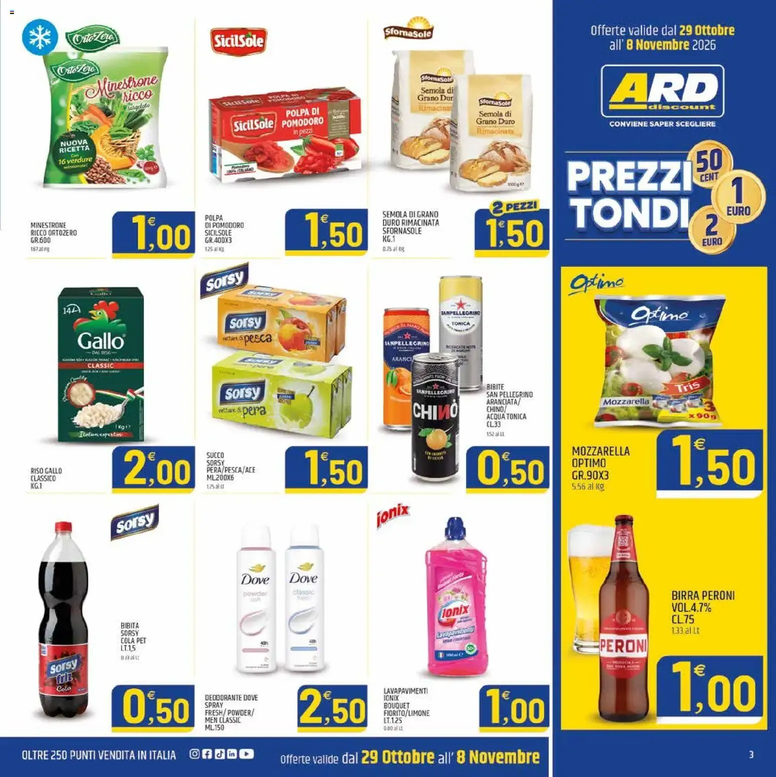 Nuovo ARD Discount volantino Sardegna dal 29/10/2026 > offerte anteprima 🛍️ da 29 ottobre a 8 novembre di 2026 - Pagina del volantino 3