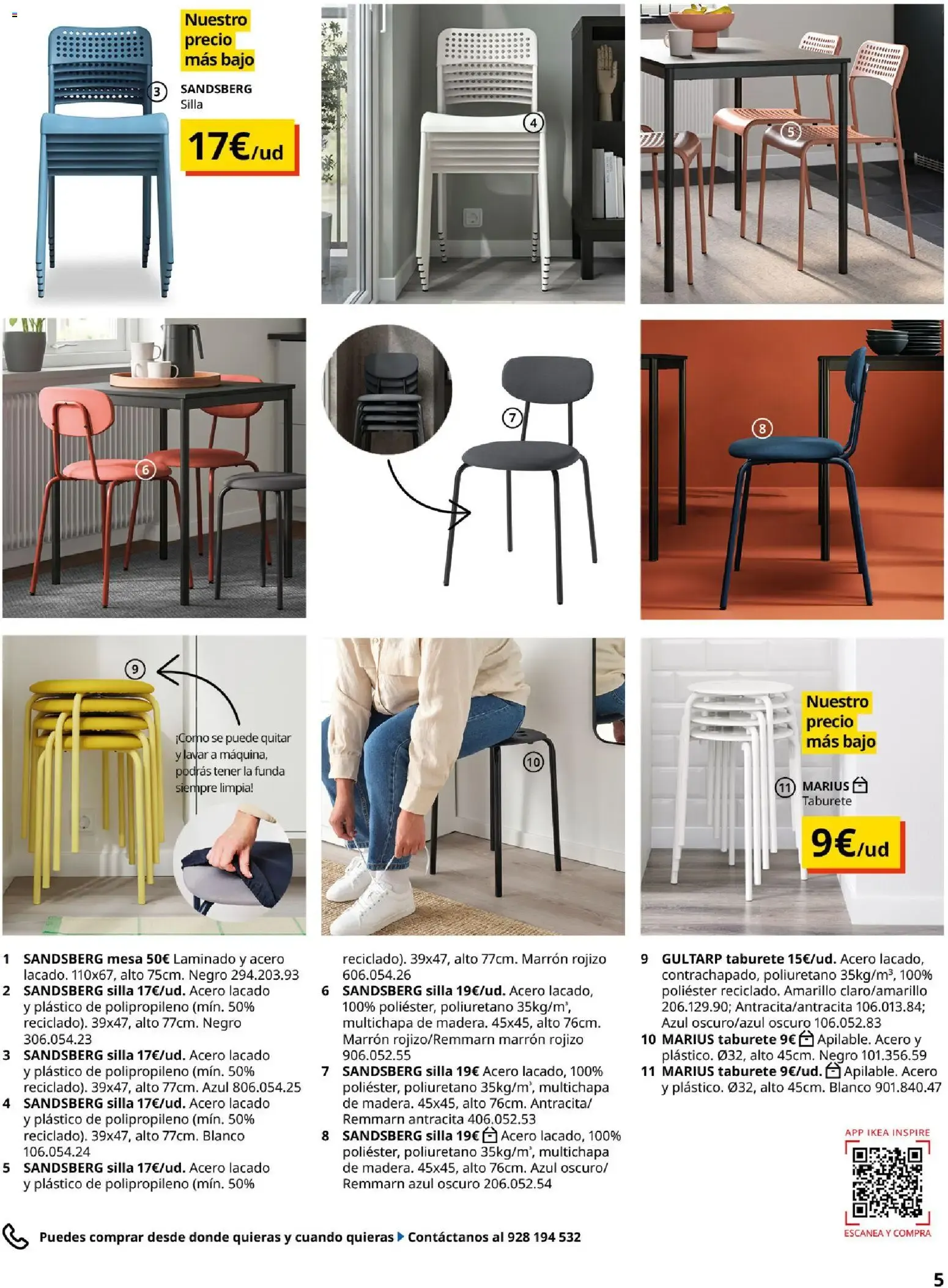 Catálogo de IKEA Comedores 6 de marzo al 31 de agosto 2026 - Página 5