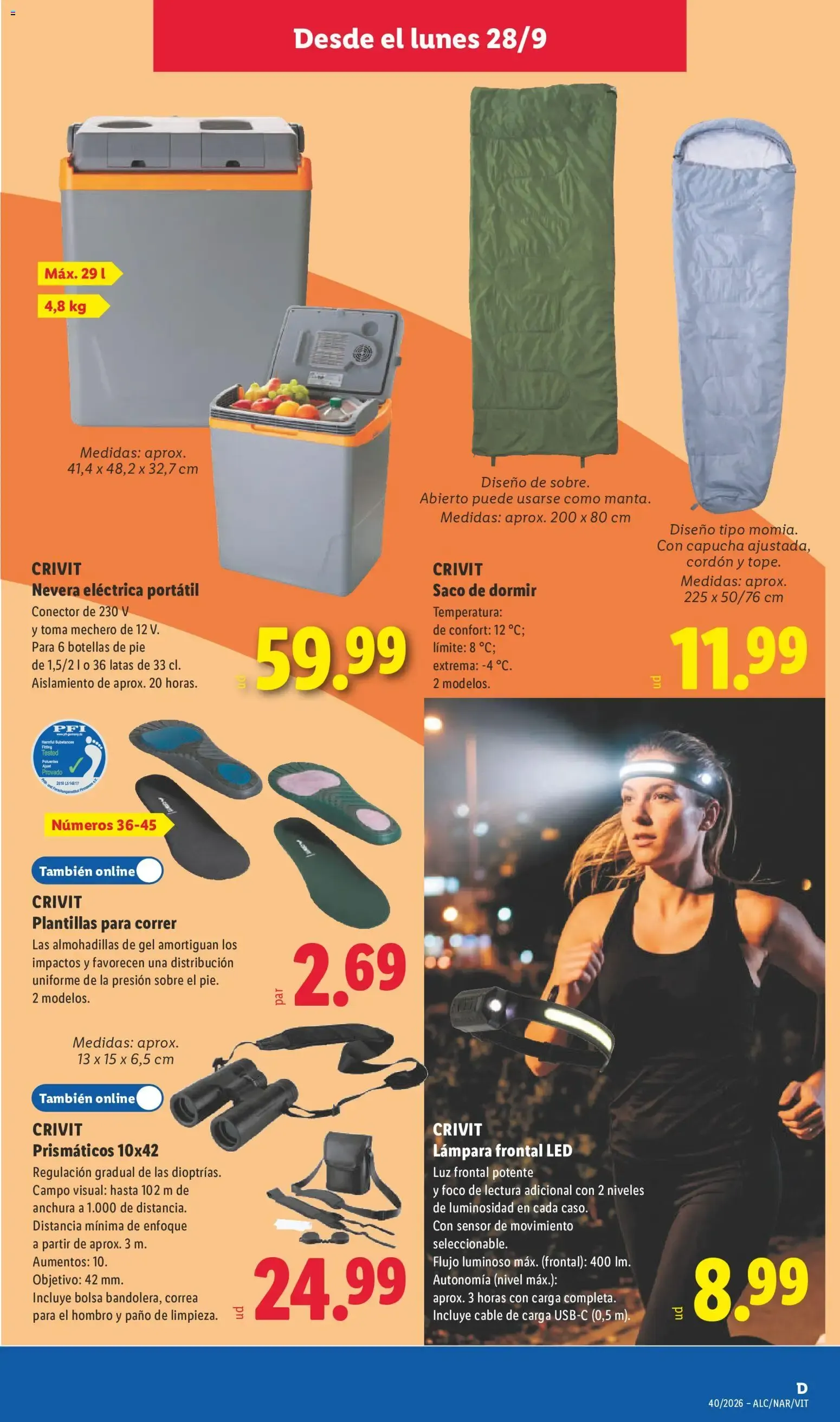 Catálogo de Lidl folleto de bazar del 28/09/2026 | Ofertas 28 de septiembre al 4 de octubre 2026 - Página 13