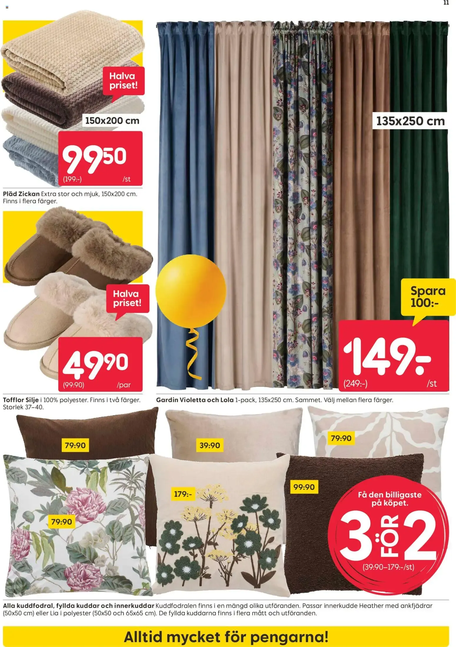 Rusta erbjudanden från 17/08/2026 - 23/08/2026 > Reklamblad nuvarande rabatter från 17 augusti till 23 augusti 2026 - Reklamblad sidor 11