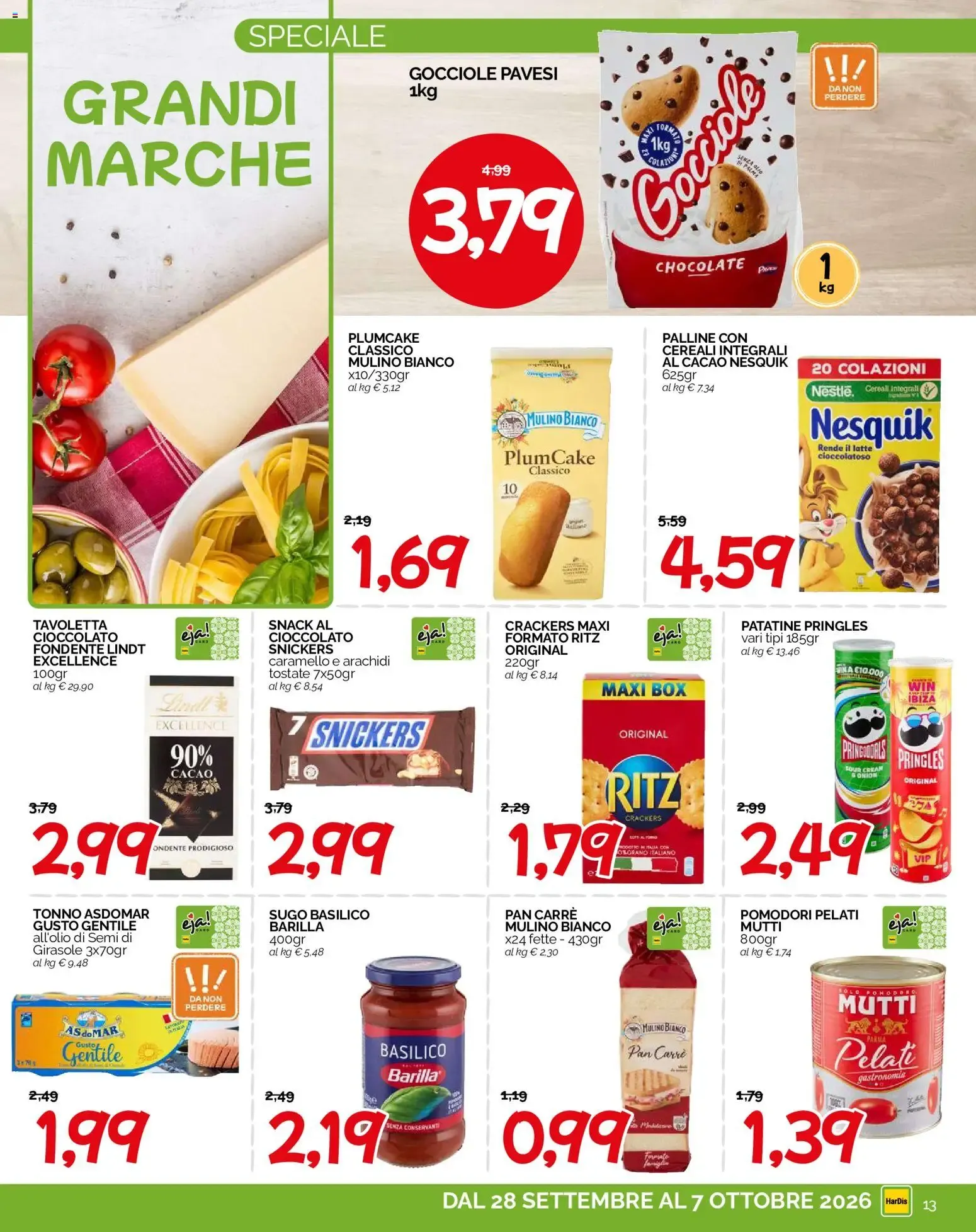 HarDis volantino dal 28/09/2026 - online Offerte da 28 settembre a 7 ottobre di 2026 - Pagina del volantino 13