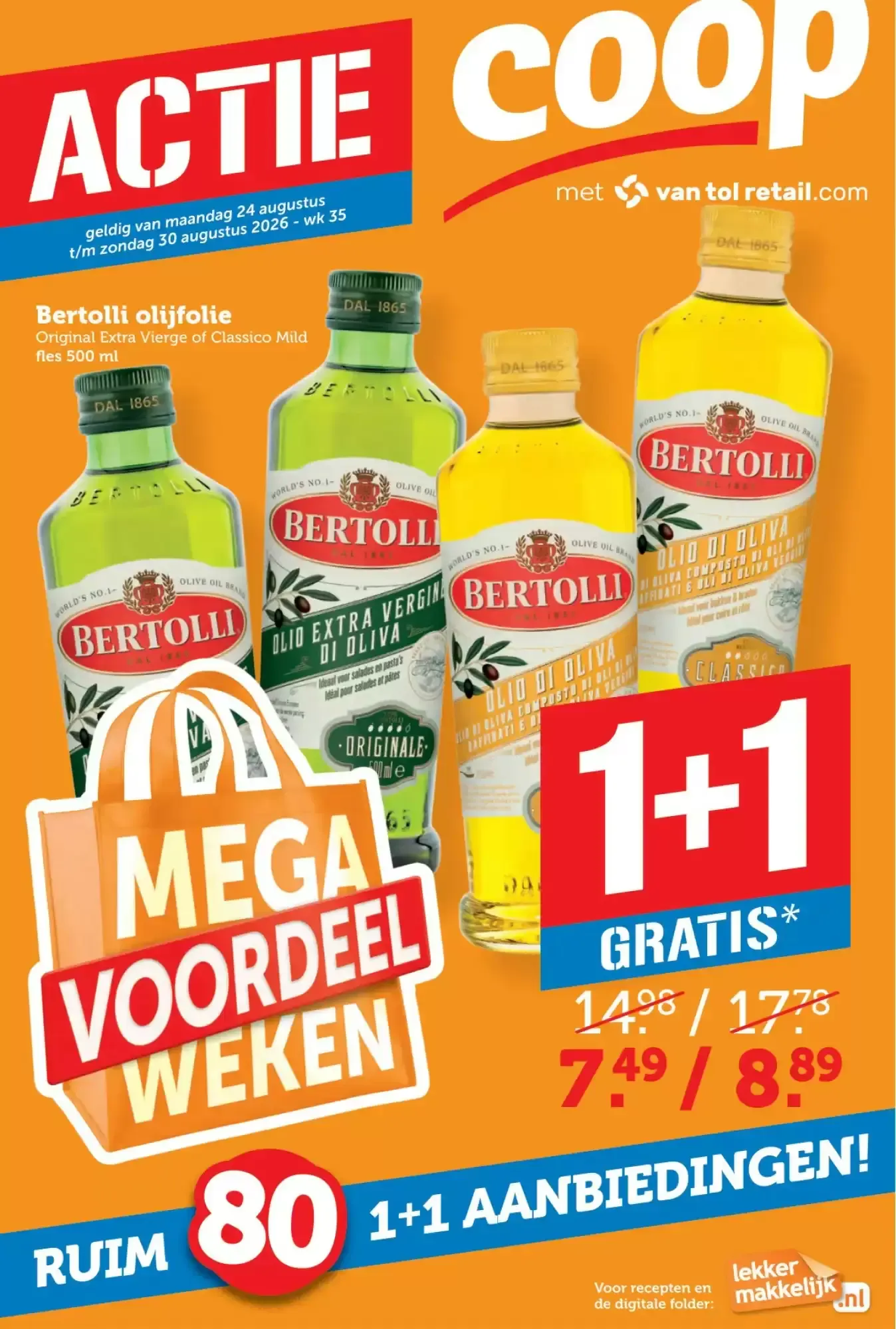 Coop Folder Week 35 – 24.08.2026 – 30.08.2026 van 24 augustus tot 30 augustus 2026 - Folder pagina 1