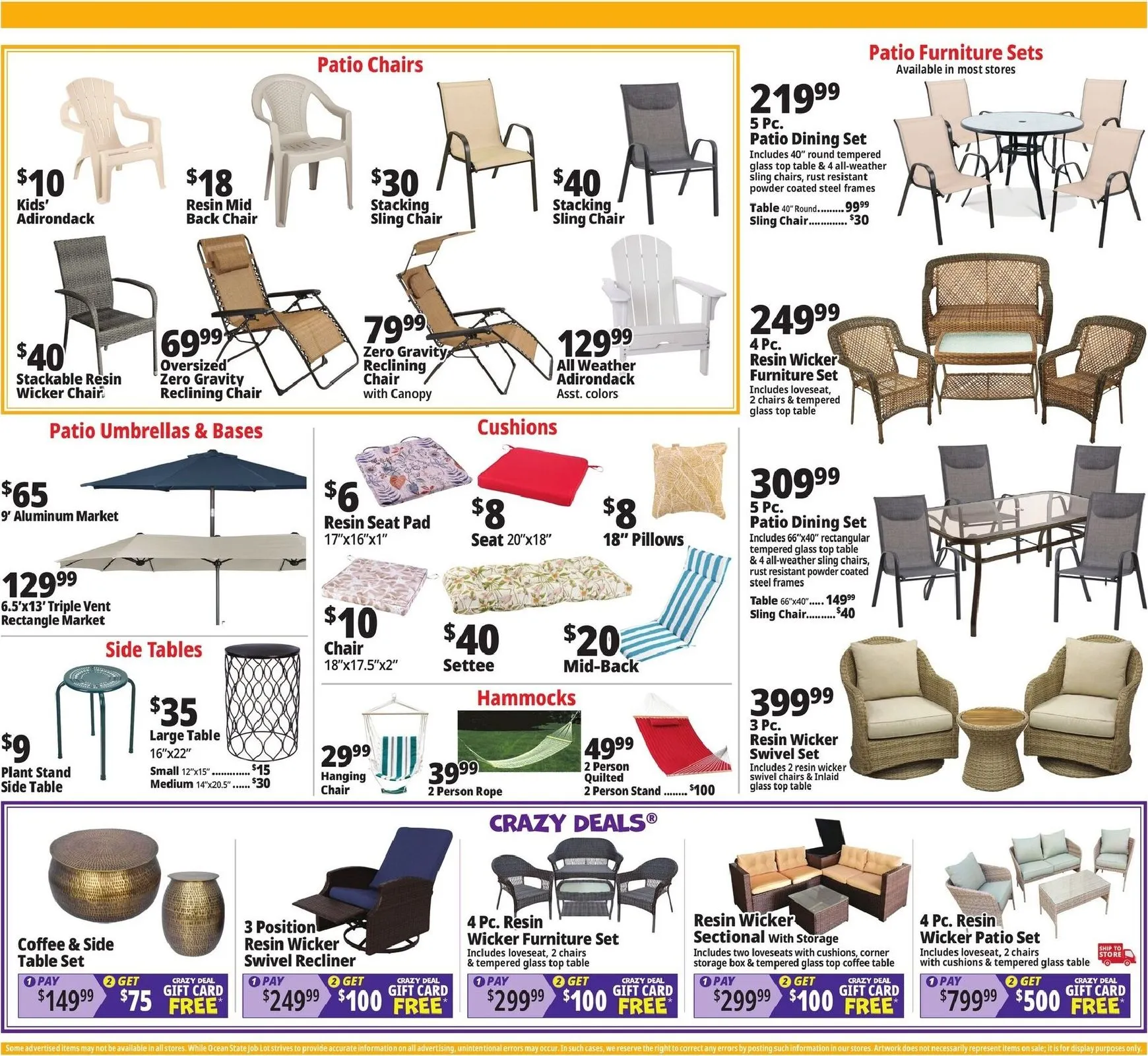 Weekly ad Ocean State Job Lot - Home of Crazy Deals from July 23 to July 29 2026 - Page 7
