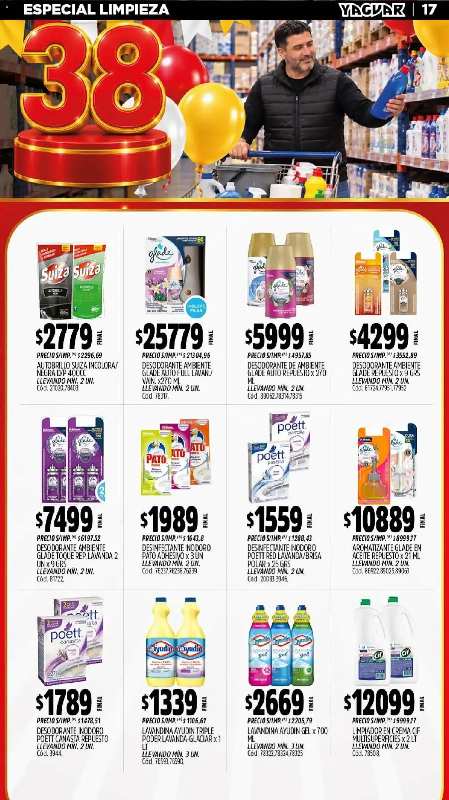 Ofertas de Mayorista Yaguar - El Cumple del Año 38 5 de octubre al 11 de octubre 2026 - Página 15 del catálogo