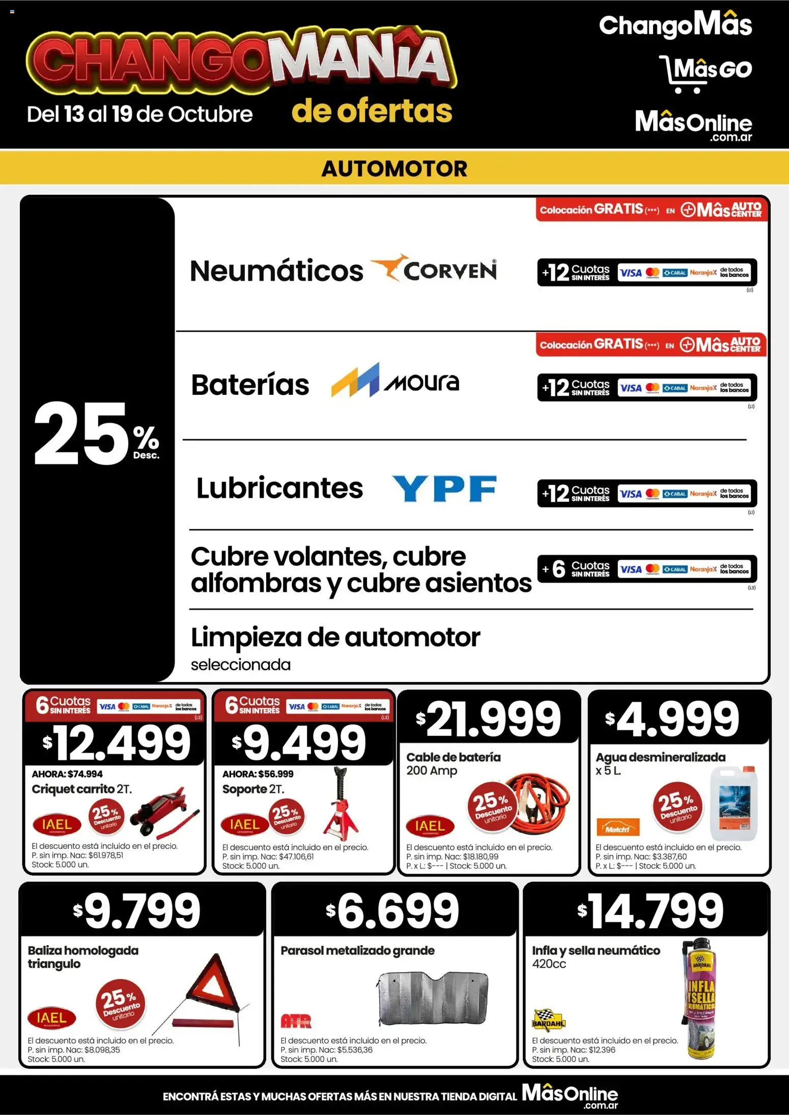 Ofertas de ChangoMás - Changomanía de ofertas 13 de octubre al 19 de octubre 2026 - Página 17 del catálogo