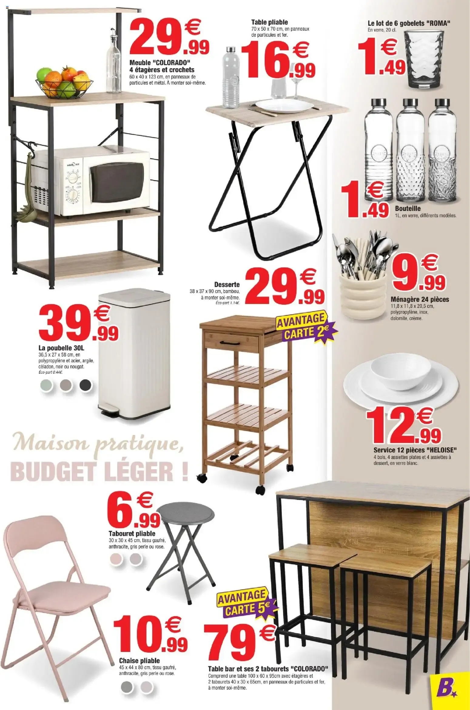 Bazarland catalogue à partir du 12/08/2026 - promo en ligne du 12 août au 23 août 2026 - Catalogue page 9