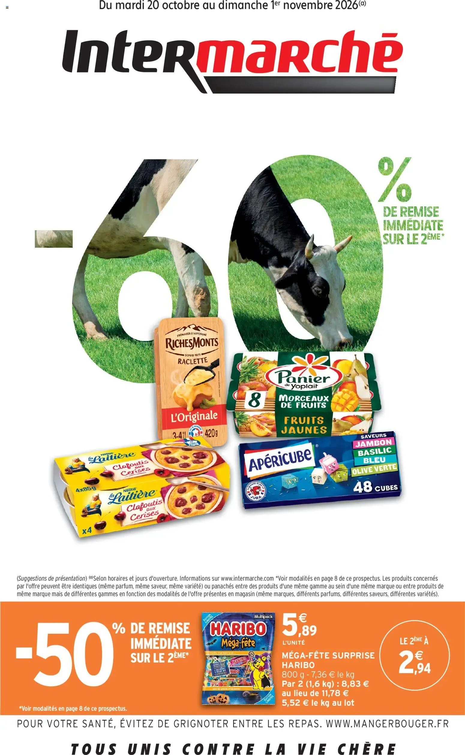 Intermarché catalogue à partir du 20/10/2026 - promo en ligne du 20 octobre au 1 novembre 2026 - Catalogue page 1