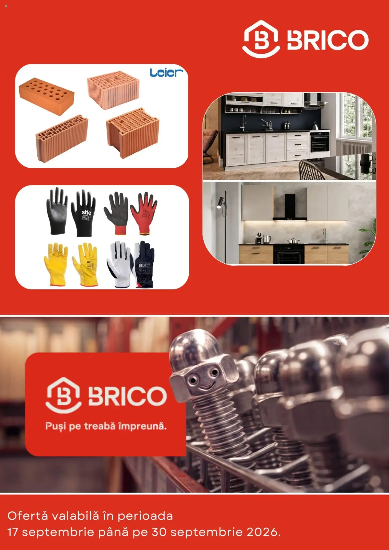 Catalog Brico Depot Catalog - Oferta 17.09.2026 - 30.09.2026 de la 17 septembrie până la 30 septembrie 2026 - Revista Pagina 1