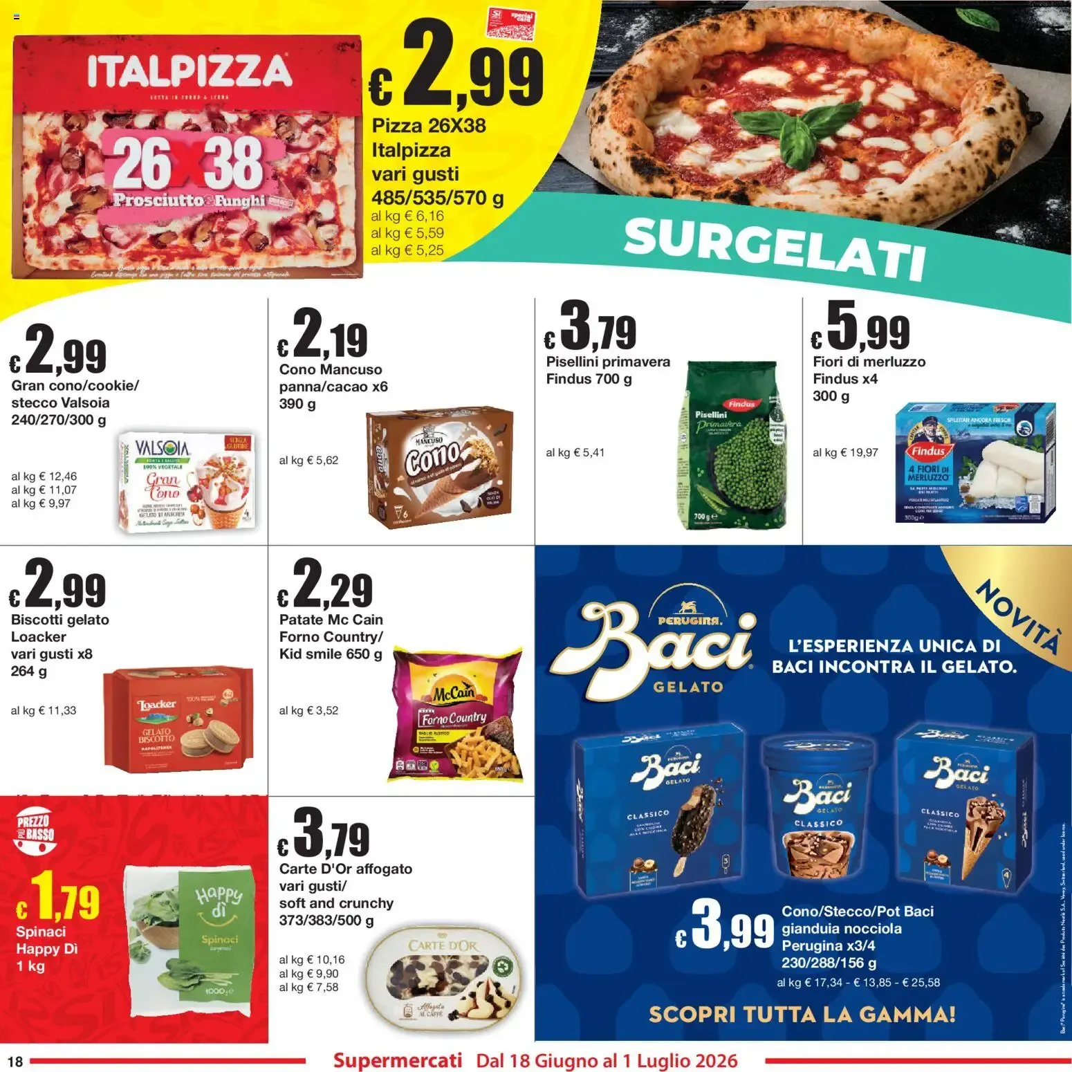 Sì con Te volantino dal 18/06/2026 - online Offerte da 18 giugno a 1 luglio di 2026 - Pagina del volantino 18