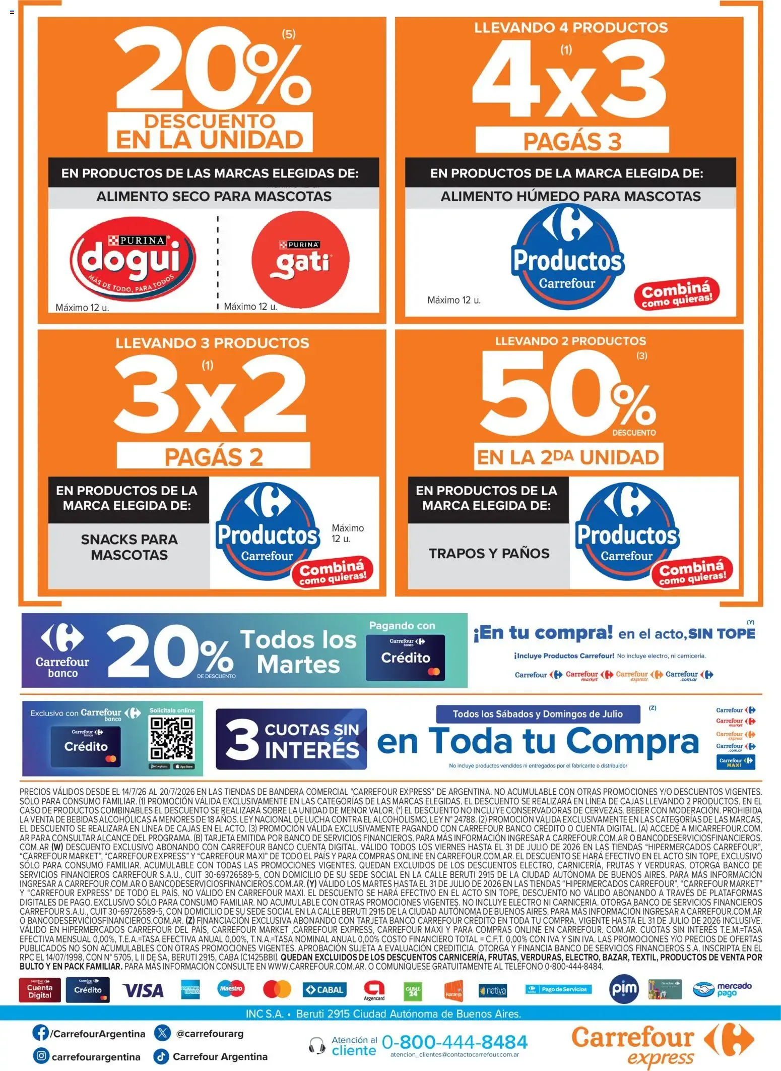 Ofertas de Carrefour Express || del 14/07/2026 - 21/07/2026 || Promociones 14 de julio al 20 de julio 2026 - Página 7 del catálogo