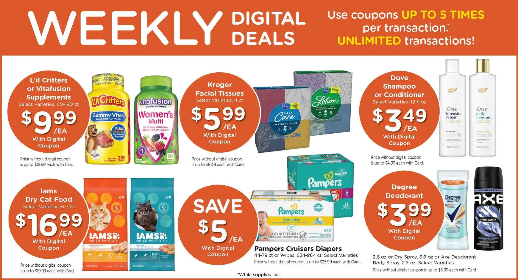 Weekly ad Current King Soopers leaflet valid from Wednesday 07/15/2026 to Tuesday 07/21/2026 from July 15 to July 21 2026 - Page 4