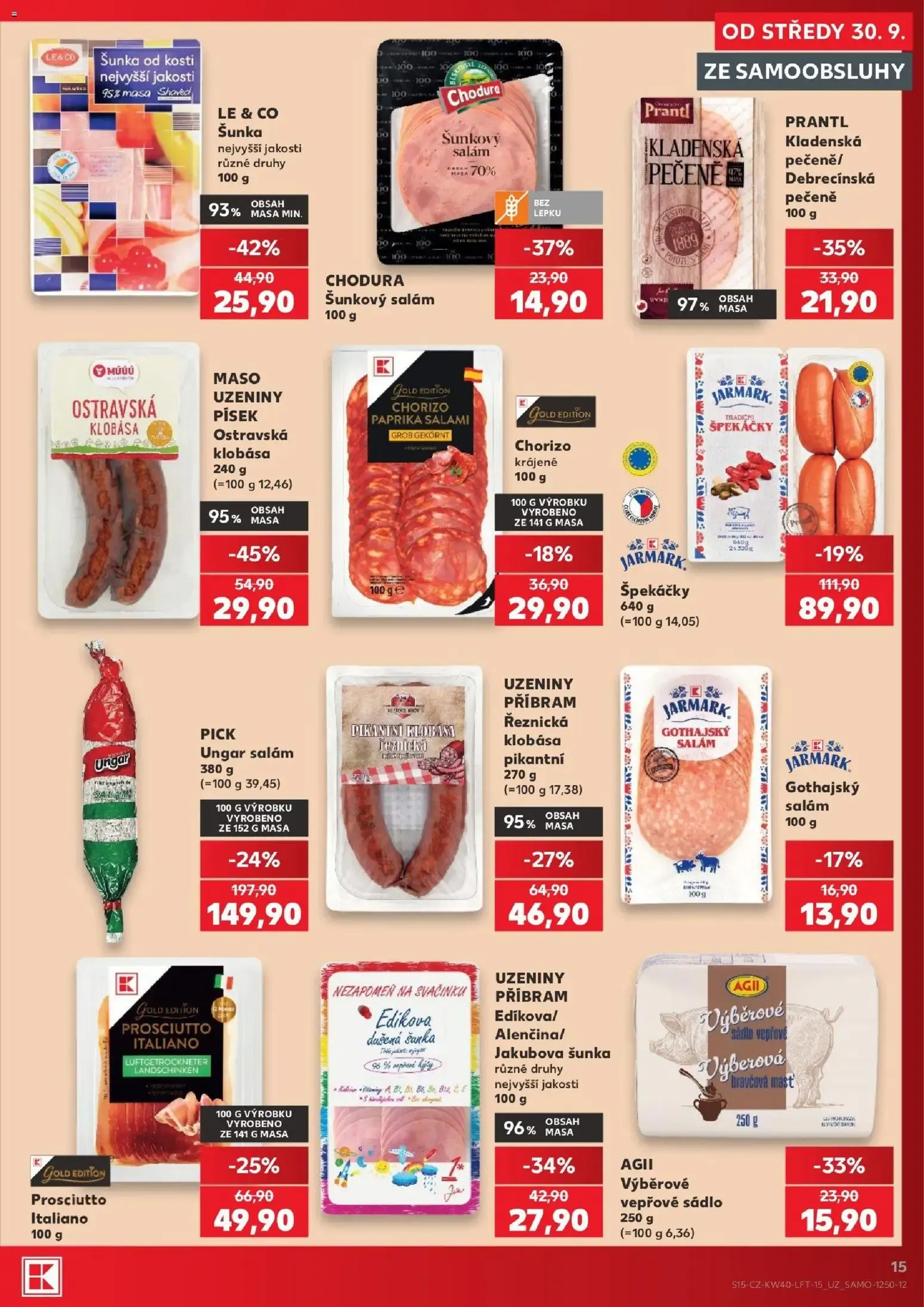 Kaufland - Ofertas semanales para la limpieza de otoño - 30. září 6. října 2026 - Page 15