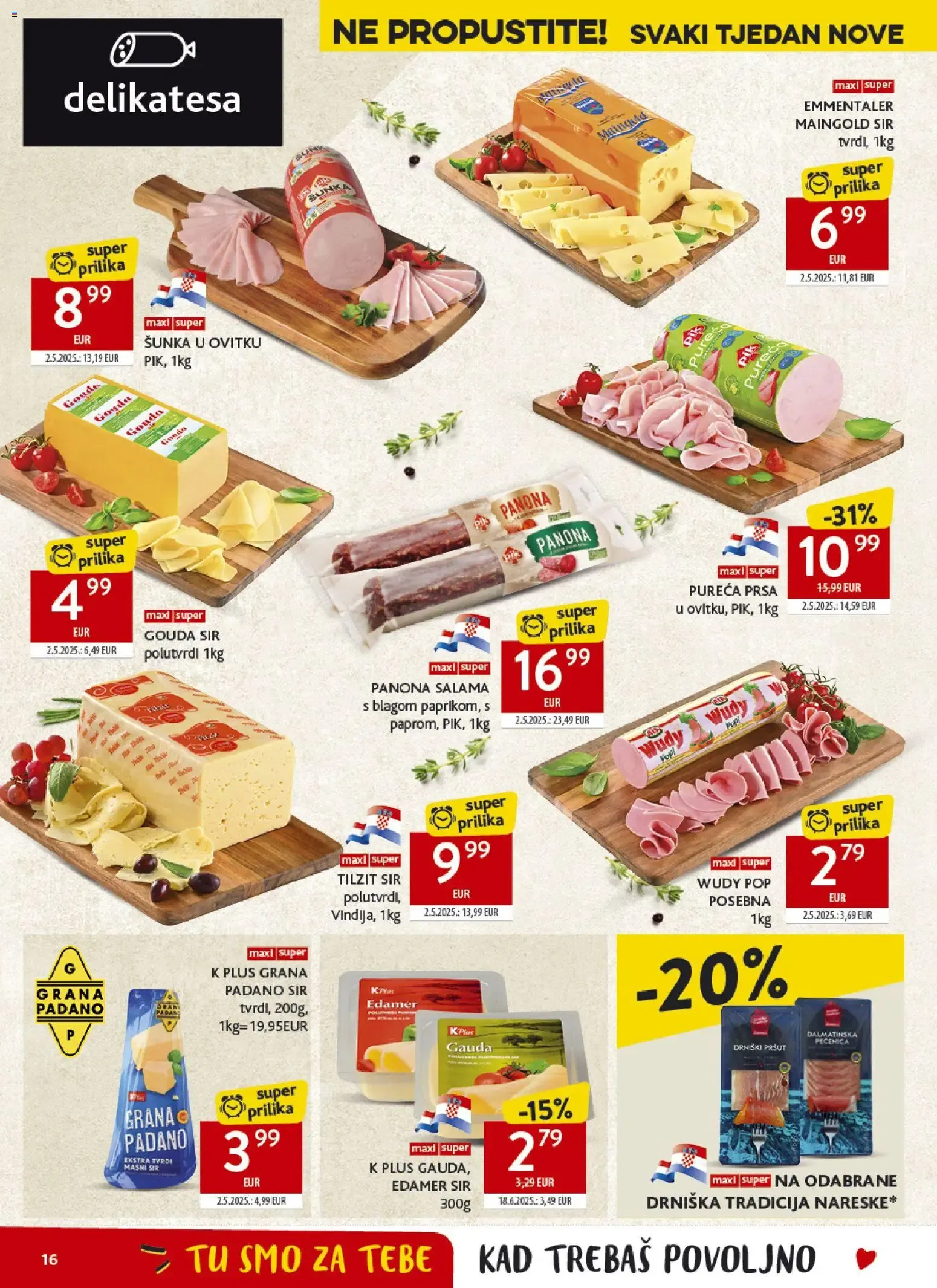 Katalog Konzum Katalog od 29. srpnja do 3. kolovoza 2026. - Pregled Stranica 16