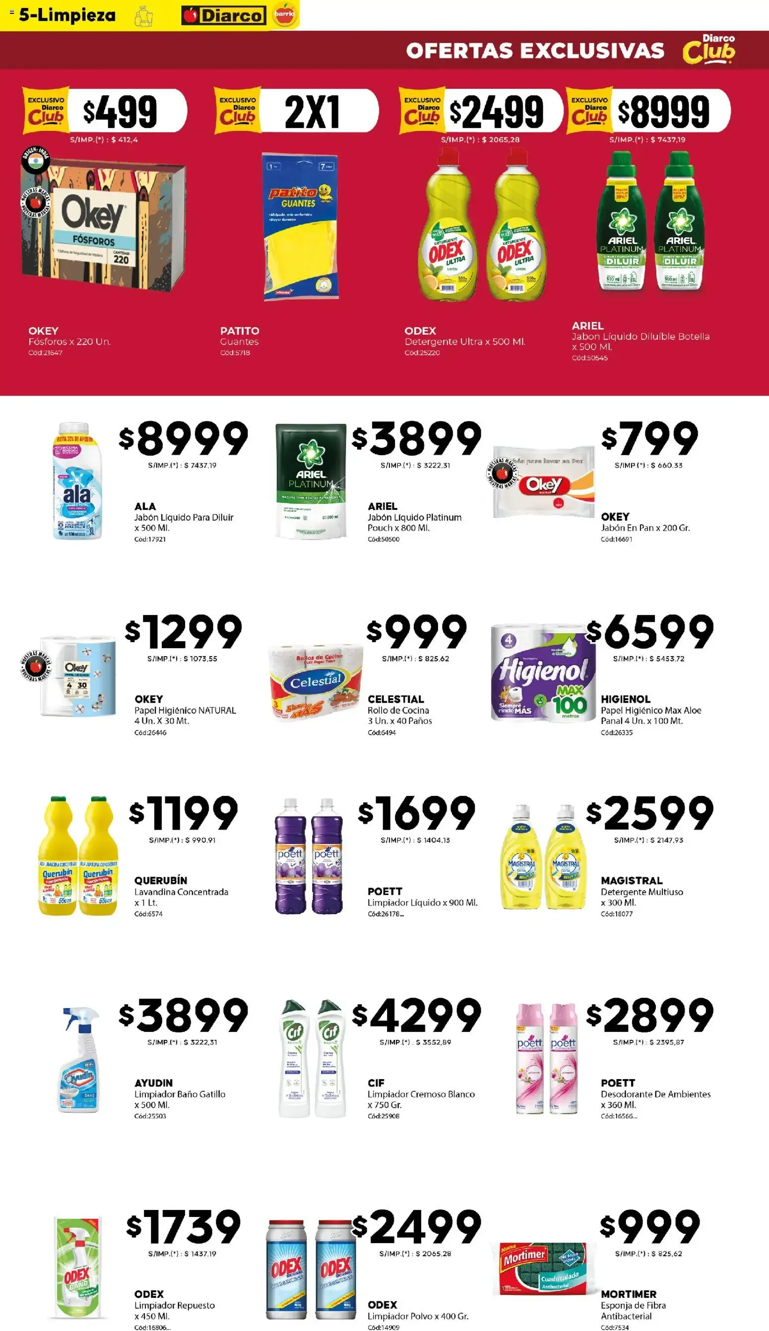 Ofertas de Diarco - Ofertas Diarco Barrio del 20/07/2026 - 24/07/2026 20 de julio al 24 de julio 2026 - Página 5 del catálogo