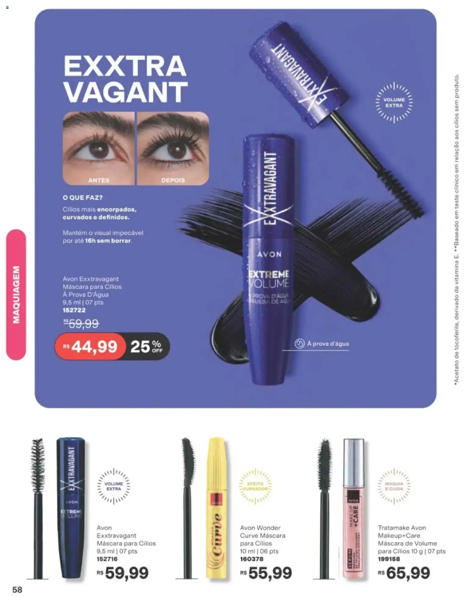 Encarte de Revista Avon folheto - Campanha 14 de 01/09/2026 | Promoção Online 1 de setembro até 20 de setembro 2026 - Pagina 58