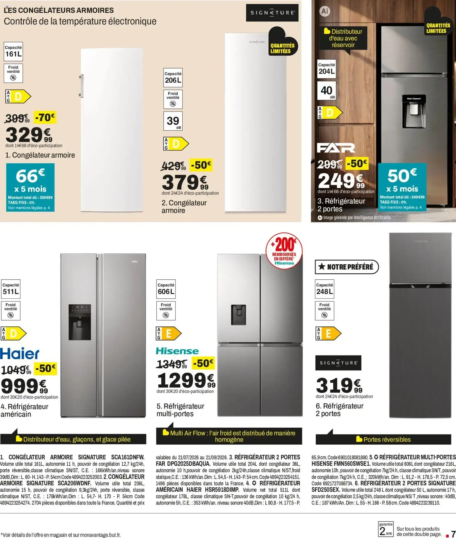 BUT Grand Destockage de Rentrée du 28 août au 21 septembre 2026 - Catalogue page 7