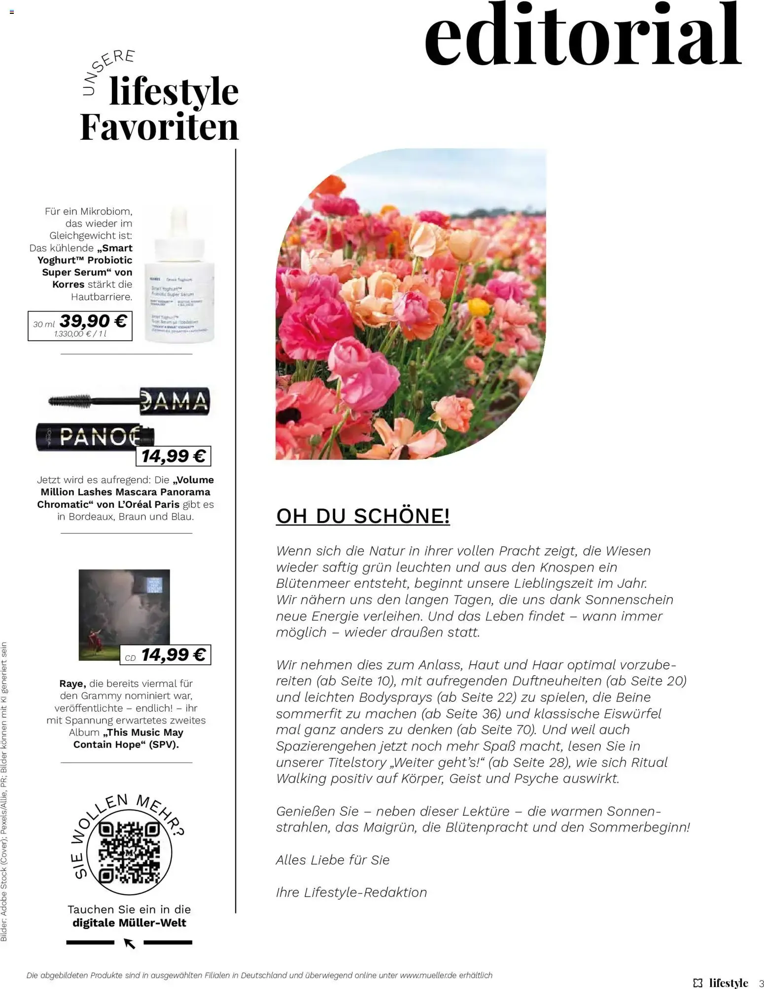 Müller lifestyle von 5. Mai bis 30. Juni 2026 - Prospekt seite 3