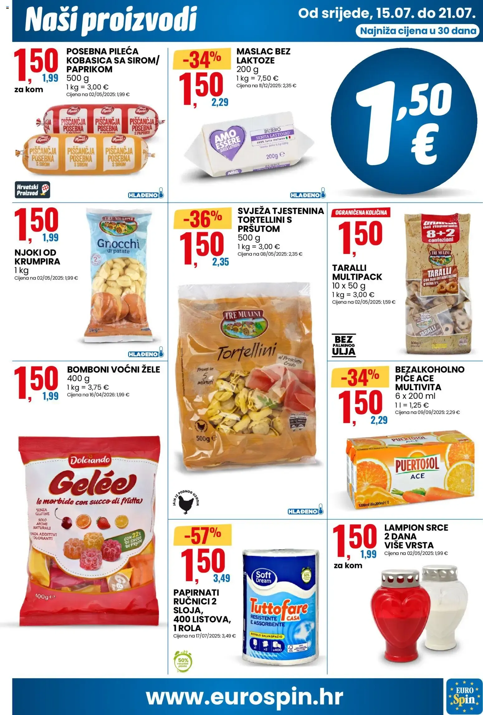 Katalog Eurospin - Pametna kupnja od 15. srpnja do 21. srpnja 2026. - Pregled Stranica 3