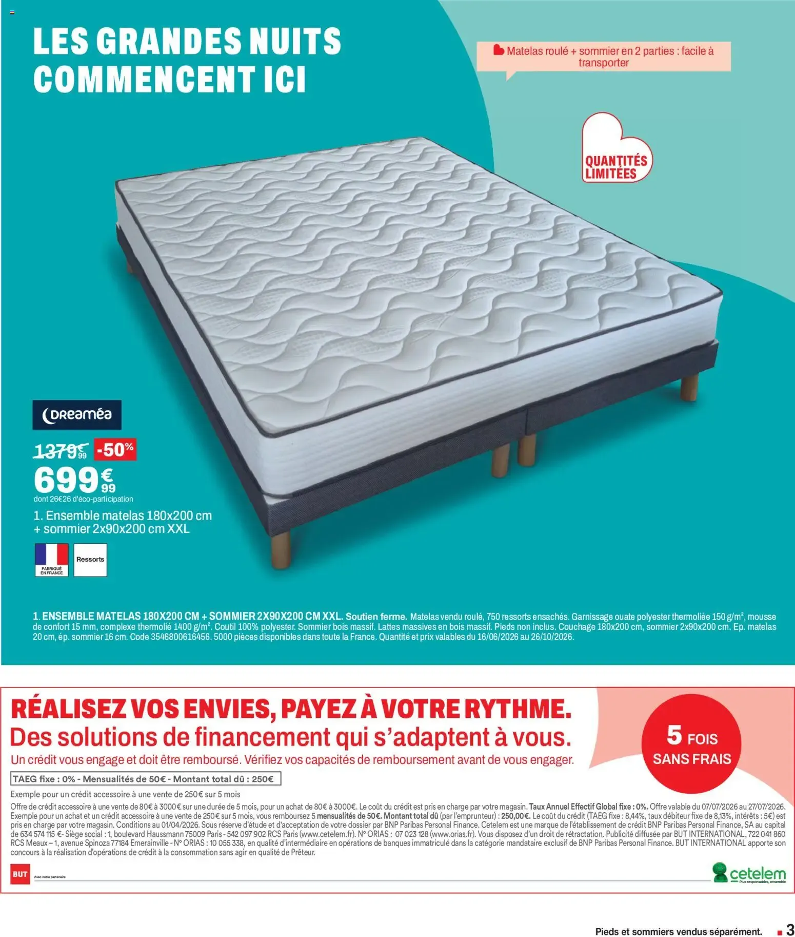 But catalogue mois de rêve à partir du 07/07/2026 - promo en ligne du 7 juillet au 27 juillet 2026 - Catalogue page 3