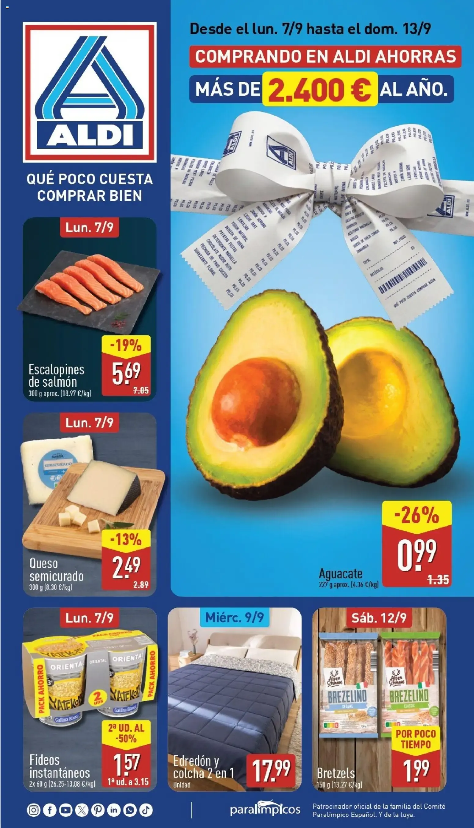 Folleto de ofertas de Aldi