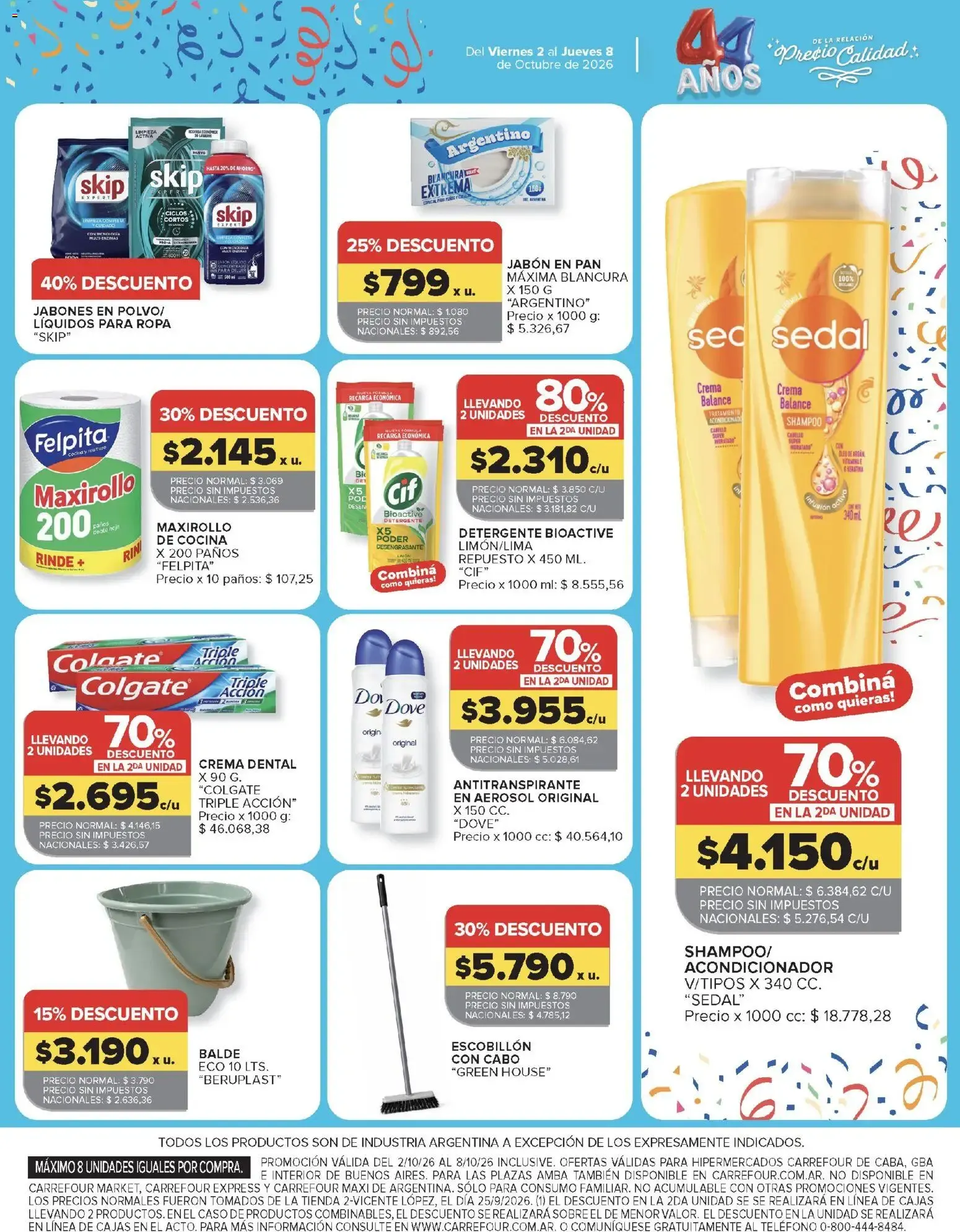 Ofertas de Carrefour - 1.ª semana de festejos y Súper Precios 2 de octubre al 8 de octubre 2026 - Página 17 del catálogo