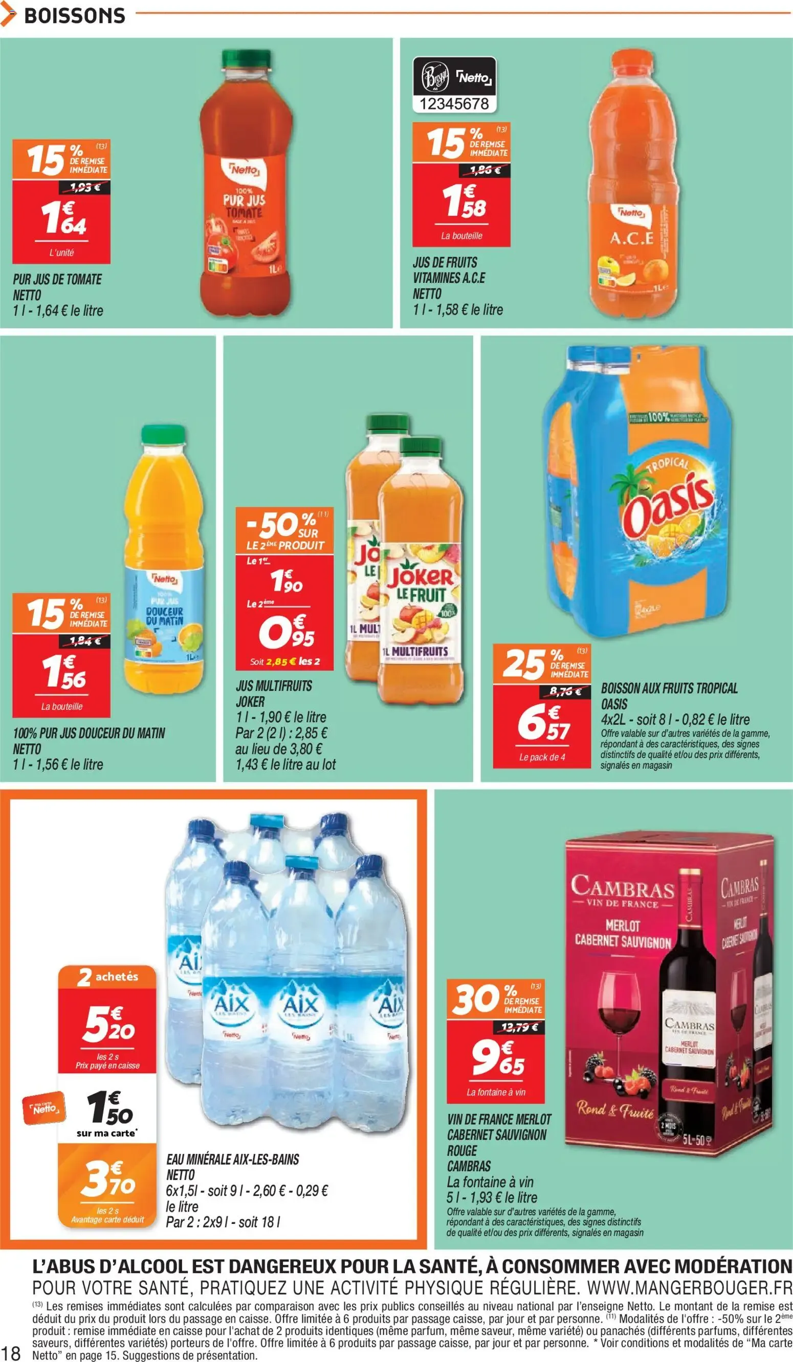 Netto: Le 3ème produit d'entretien 100% remboursé du 6 octobre au 12 octobre 2026 - Catalogue page 18