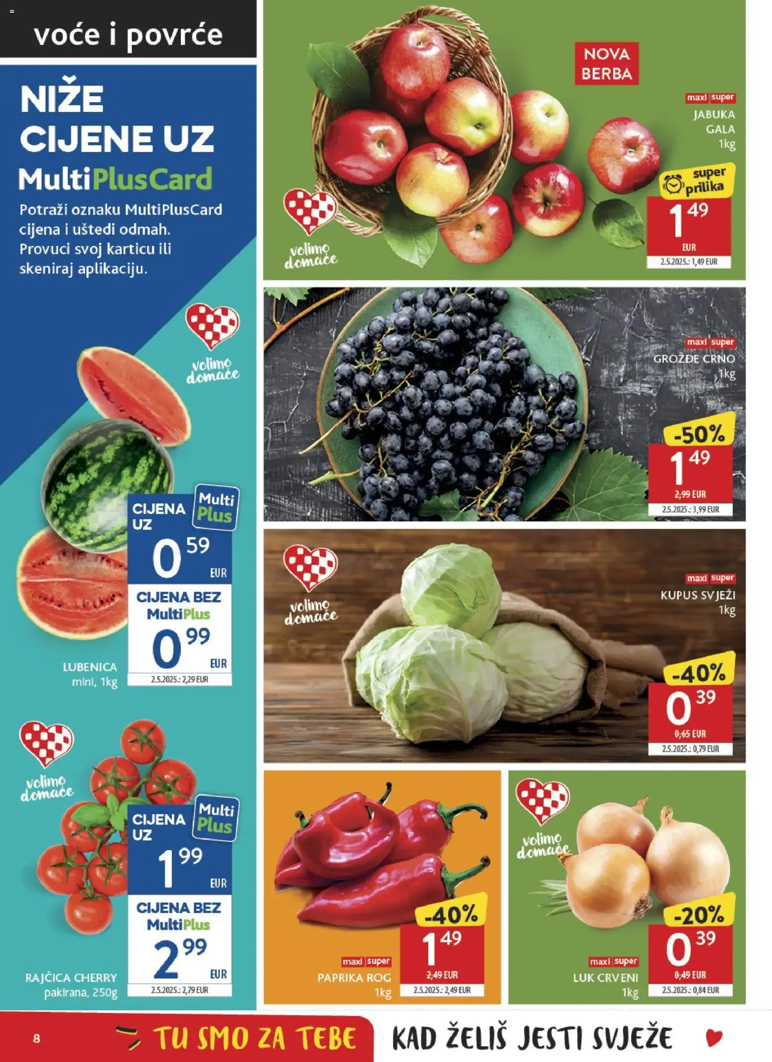 Katalog Konzum Katalog novi od 04.08.2026 na listanje > letak digitalni od 4. kolovoza do 11. kolovoza 2026. - Pregled Stranica 8