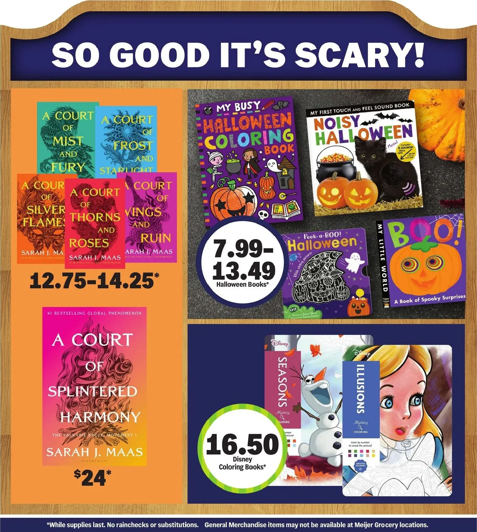 Weekly ad Current Meijer - Happy Halloween leaflet valid from Wednesday 10/28/2026 to Saturday 10/31/2026 from October 28 to October 31 2026 - Page 6