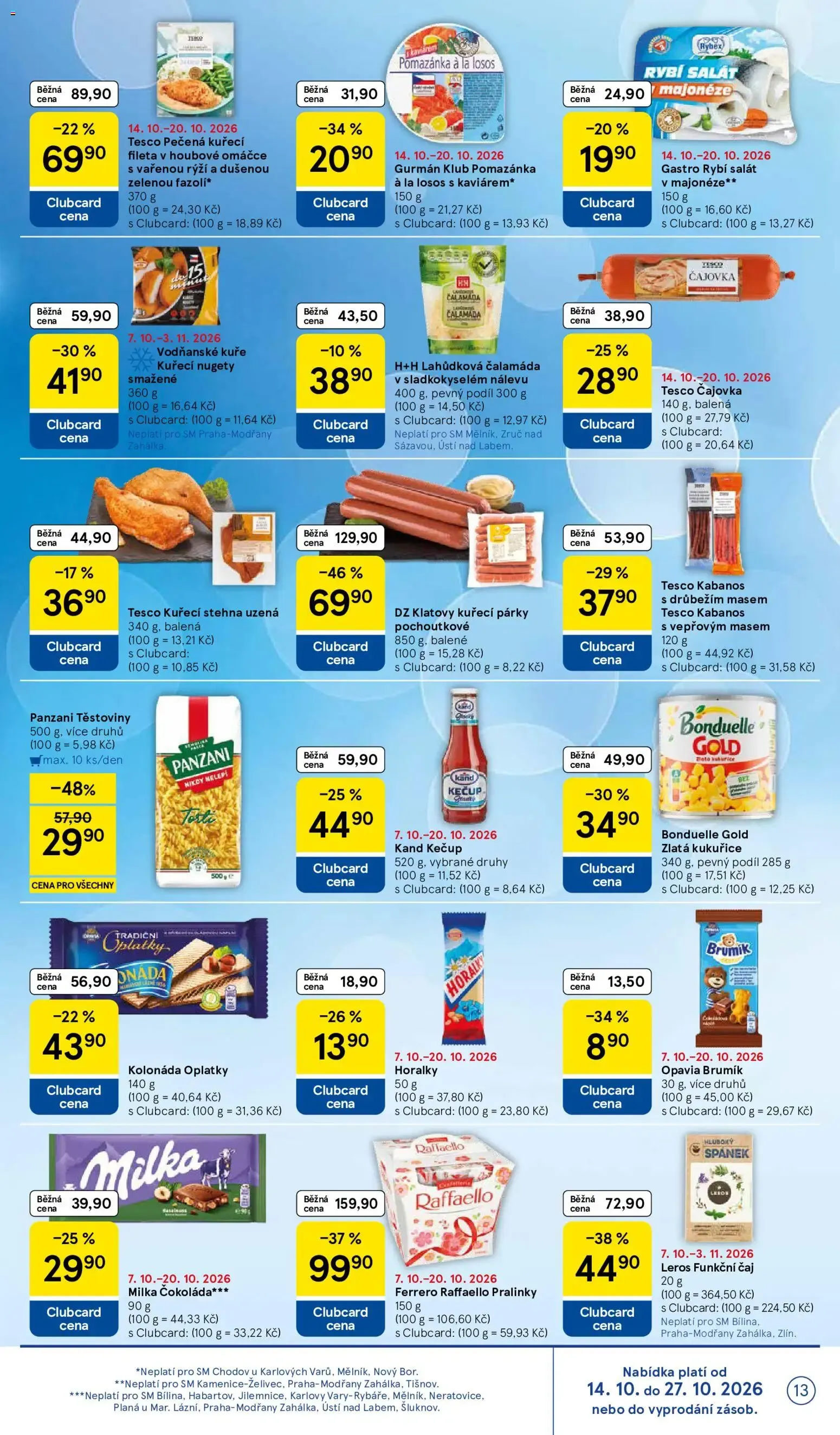 Tesco leták na tento + příští týden 14.10.2026 - 14. října 20. října 2026 - Page 13