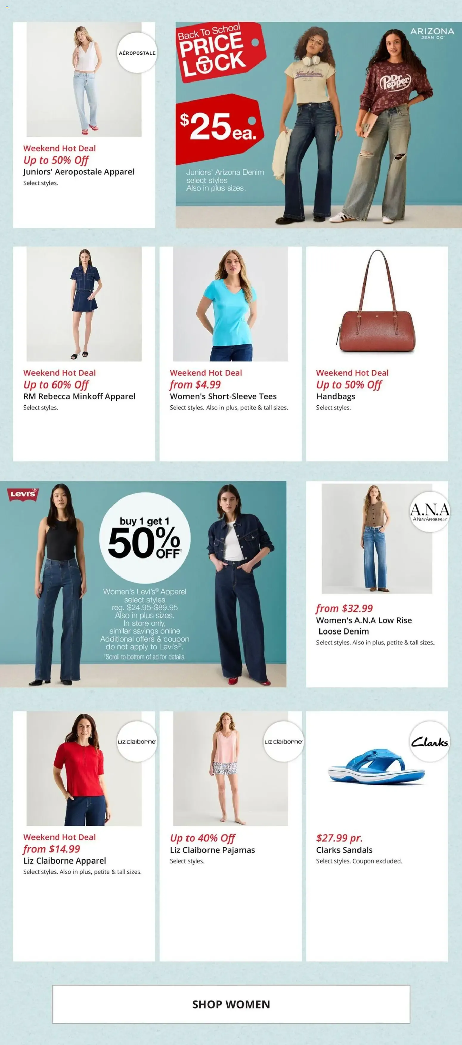 Weekly promotion JCPenney Weekend Hot Deals spanning from August 21 to August 23 2026 - Page 3 for Catalogue 365