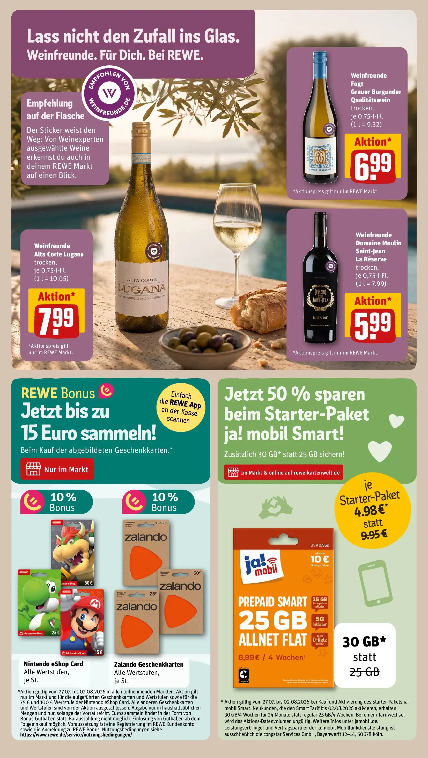 REWE Prospekt ab 27.07.2026 zum Blättern » Angebote von 27. Juli bis 2. August 2026 - Prospekt seite 21