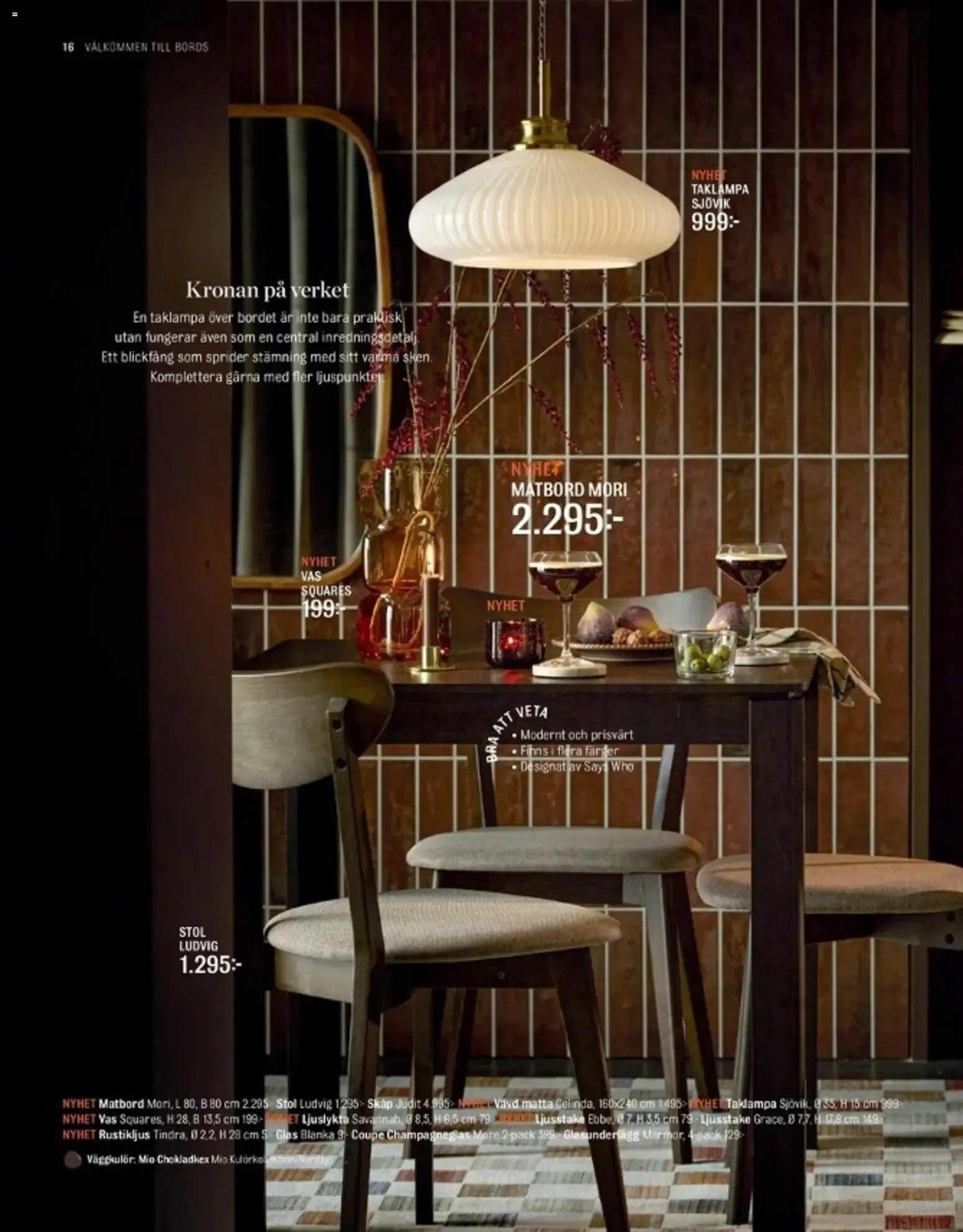 Mio Höst & Vinter 2026 från 13 augusti till 31 december 2026 - Reklamblad sidor 16