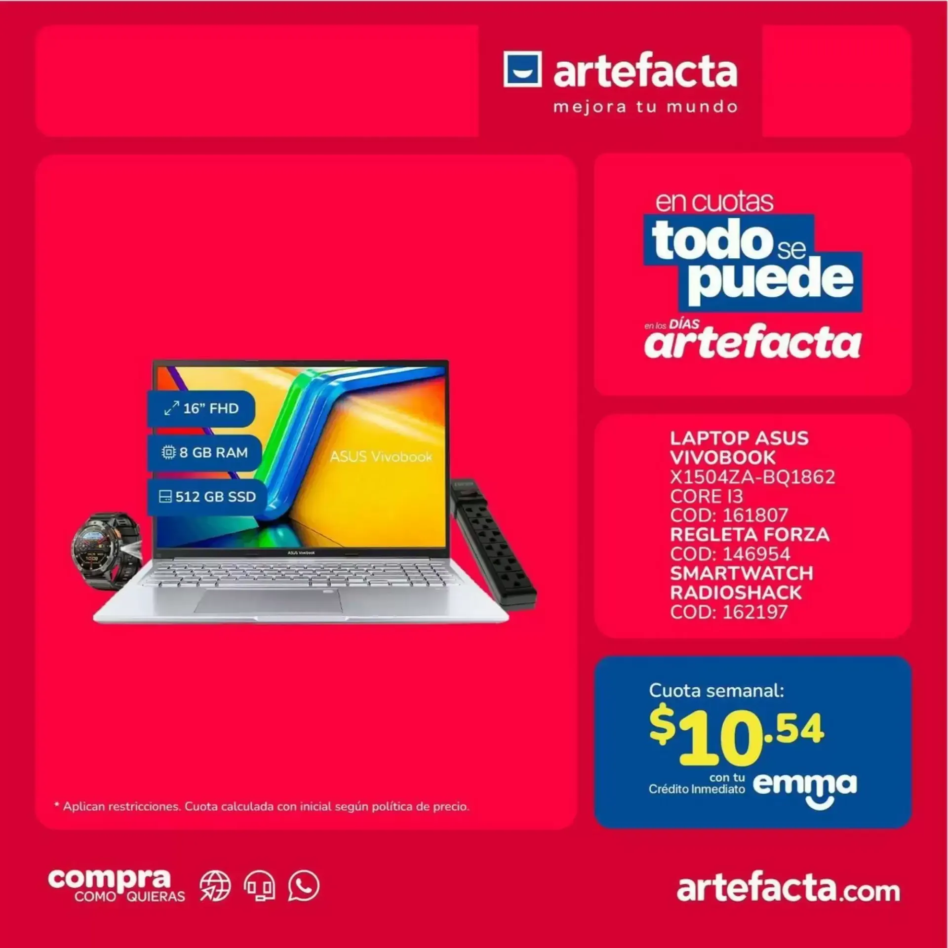 Catalogo de Catálogo Artefacta 18 de octubre al 2 de noviembre 2026 - Pag 4
