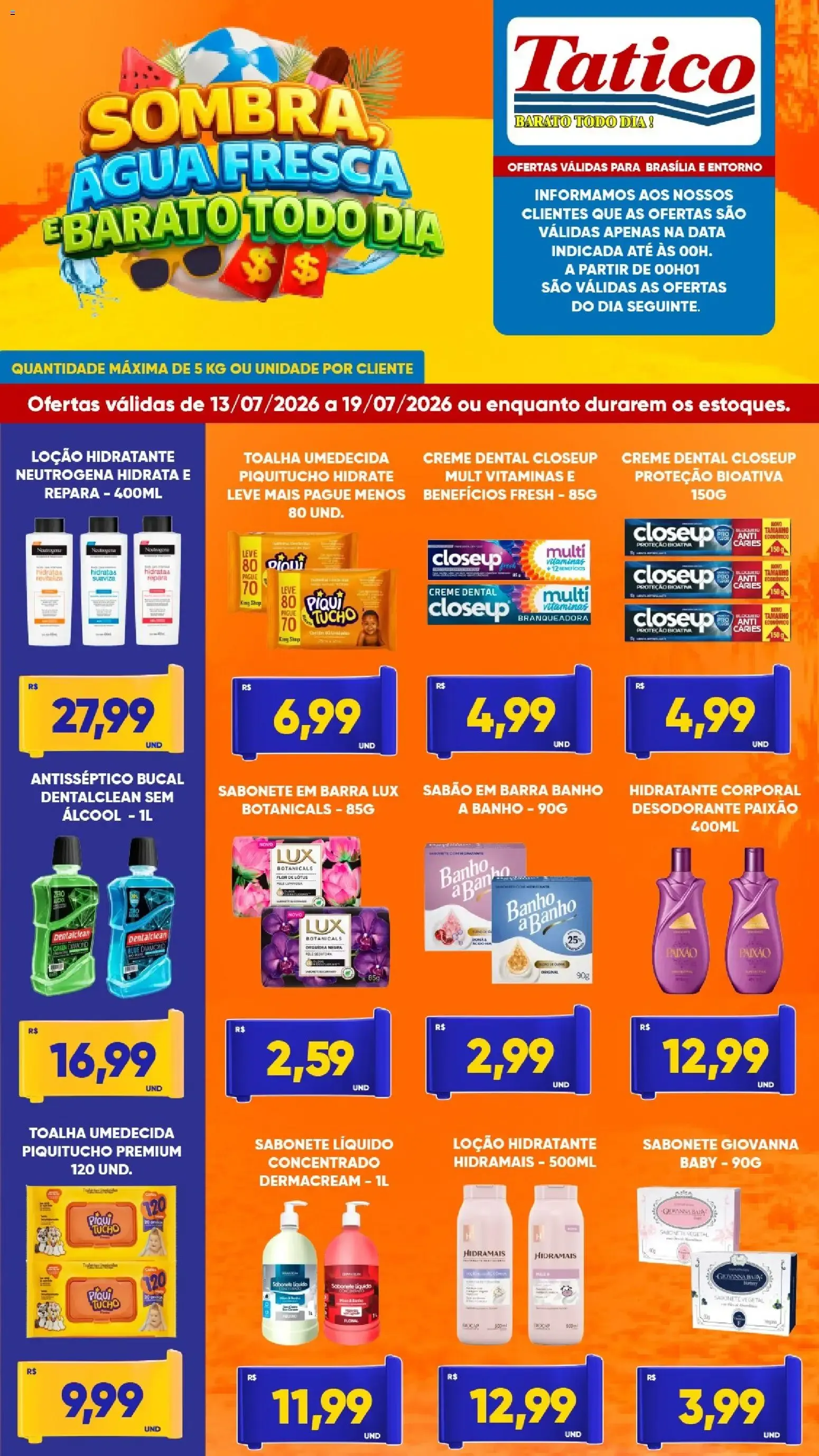 Encarte de Tatico - Ofertas da semana de 13/07/2026 | Promoções Online 13 de julho até 19 de julho 2026 - Pagina 7
