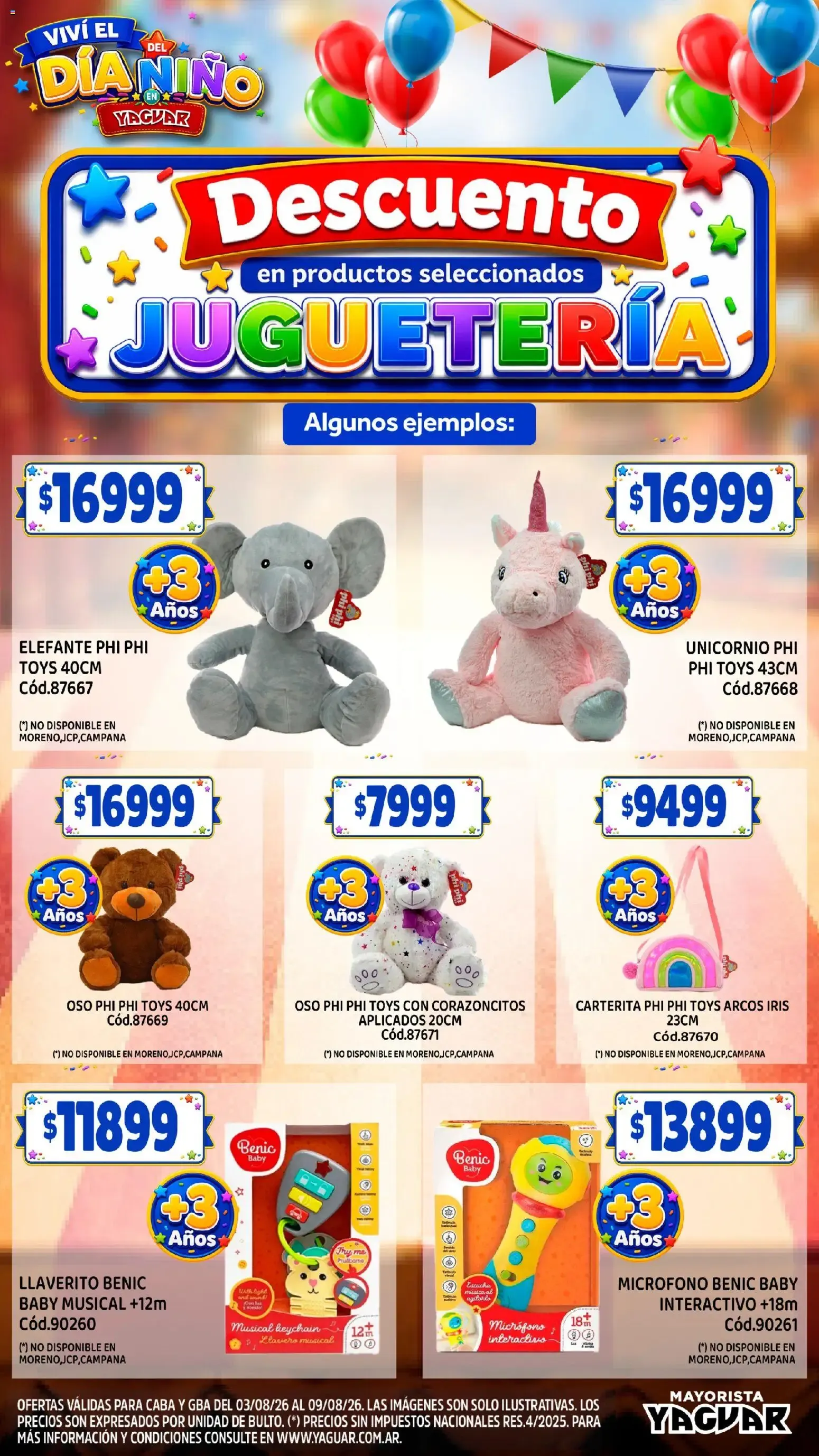 Ofertas de Viví el Día del Niño en Yaguar 3 de agosto al 9 de agosto 2026 - Página 2 del catálogo