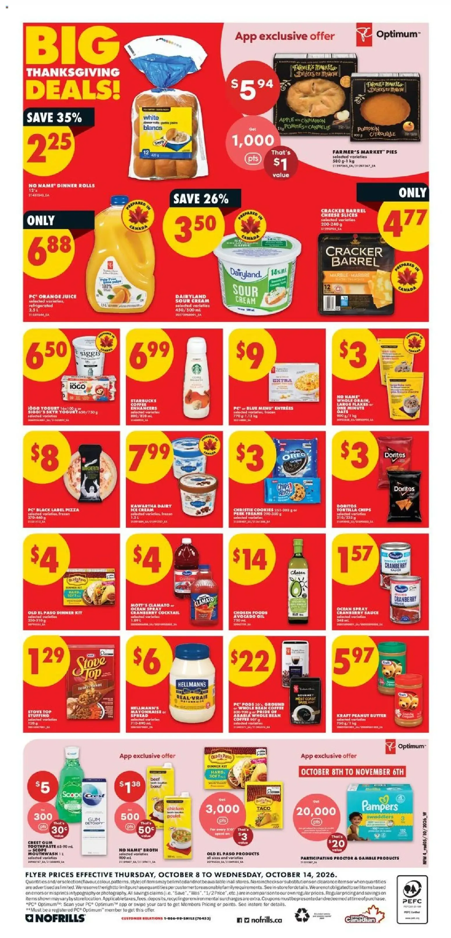 No Frills weekly flyer - AB from Oct 8, 2026 > weekly specials & deals from October 8 to October 14 2026 - flyer page 4