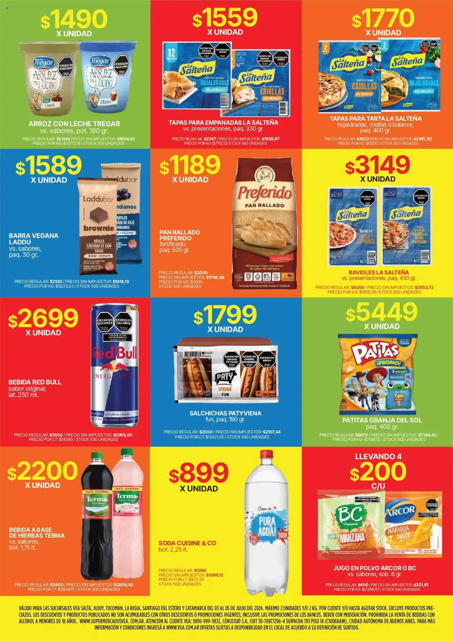 Ofertas de Vea - Fin de semana de Ahorro del 03/07/2026 - 05/07/2026 3 de julio al 5 de julio 2026 - Página 5 del catálogo