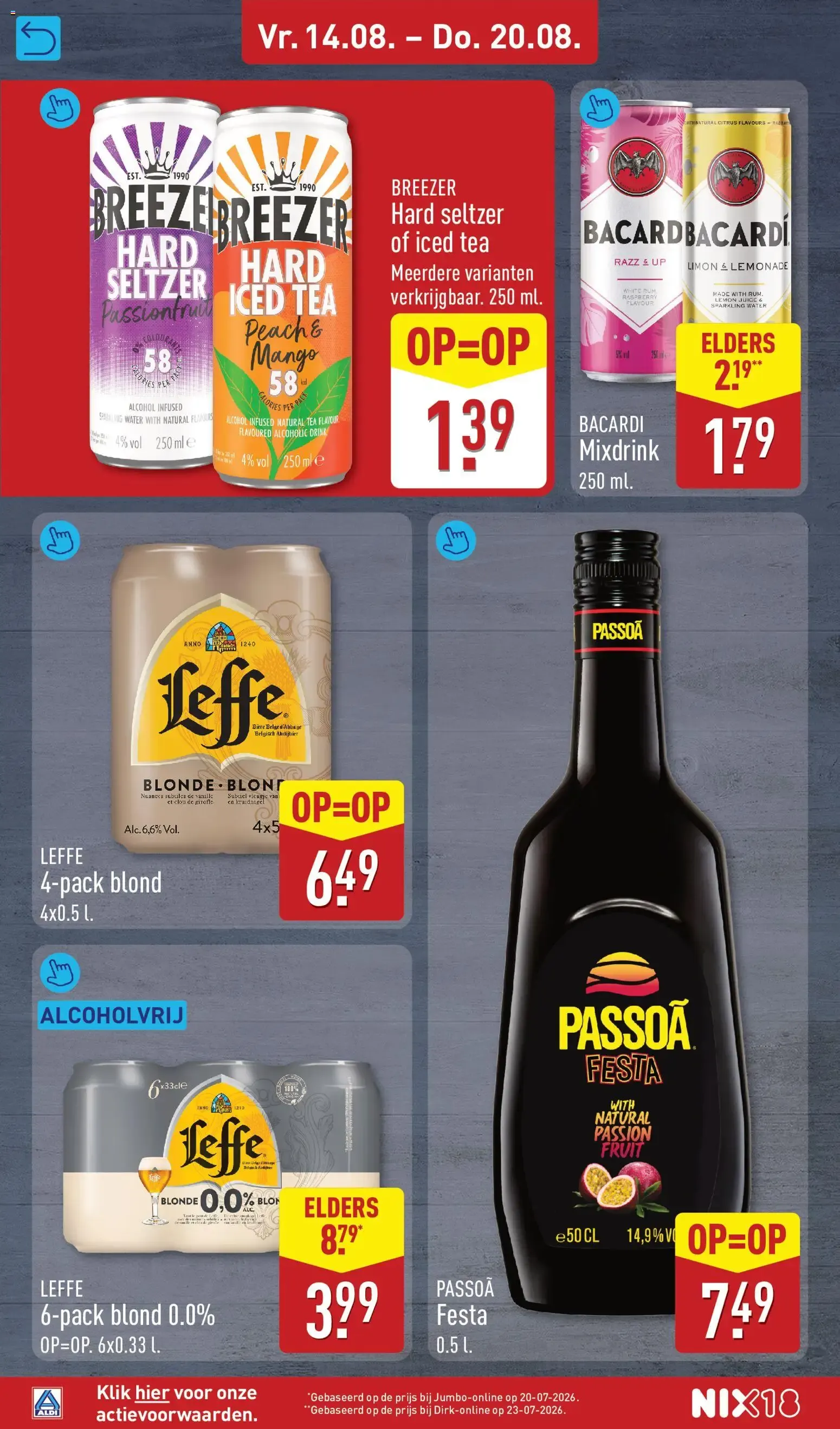 Zomerse Weekendacties van 14 augustus tot 16 augustus 2026 - Folder pagina 8