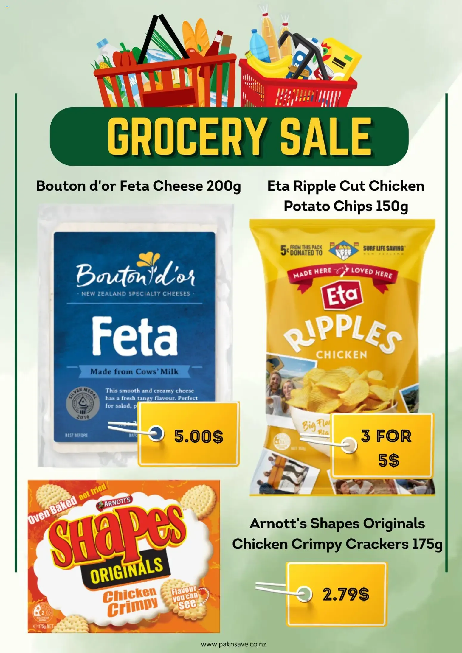 PAK'nSAVE: New Zealand's Lowest Food Prices, Top Offers For You. from 6 July to 12 July 2026 - Catalogue Page 5