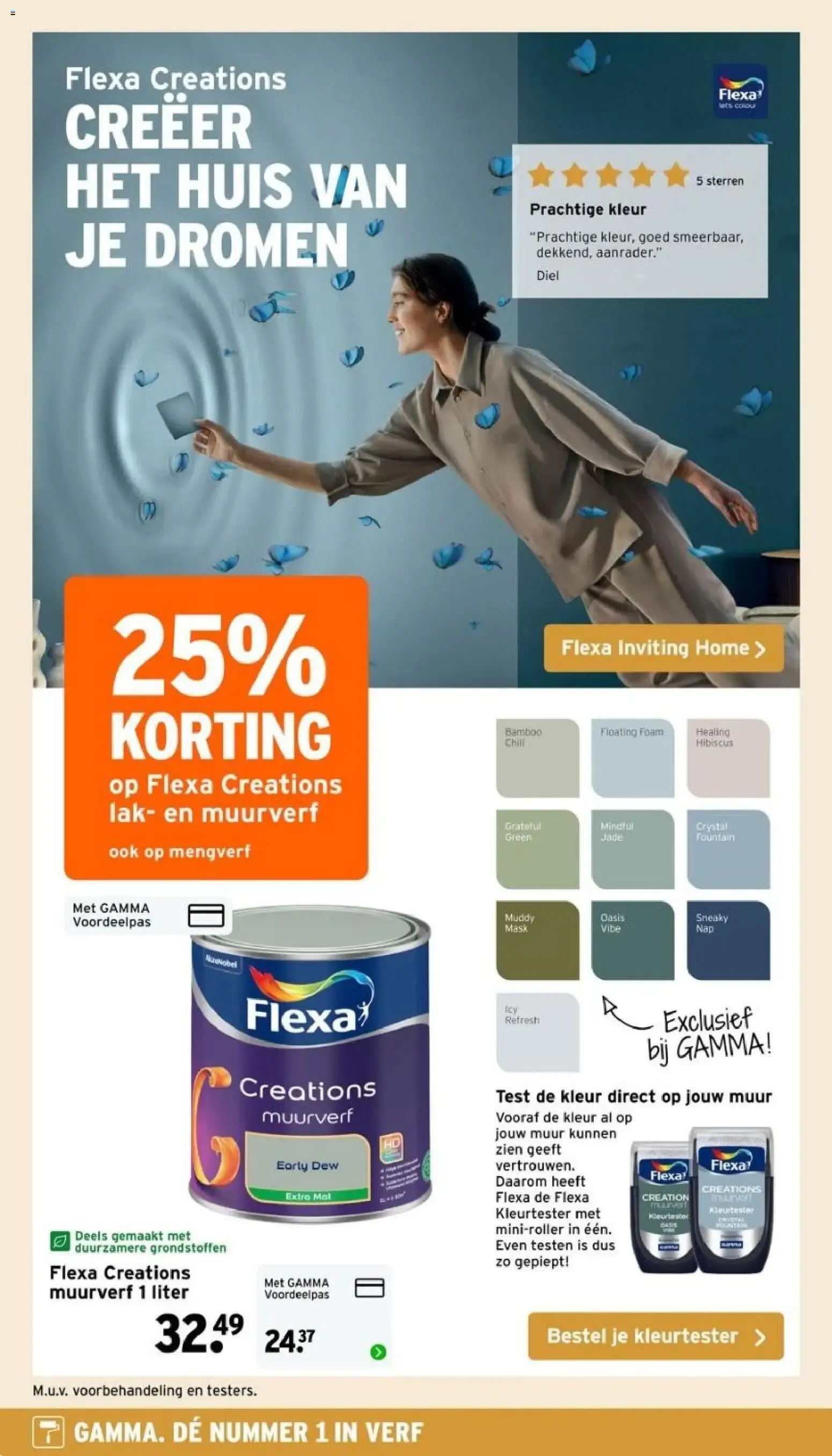GAMMA: 6 WEKEN LANG DE BESTE VERFDEALS van 13 juli tot 23 augustus 2026 - Folder pagina 8